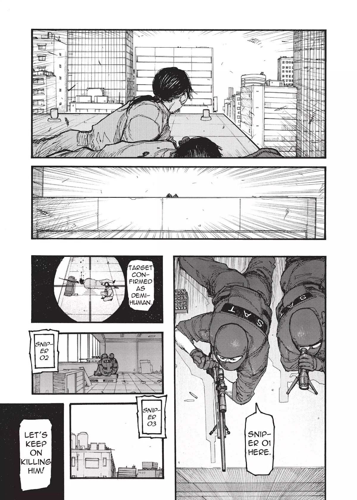 Ajin Chapter 21 page 7 - Chapter 21: Vol.5 File 21: Battlefield: Bad Company