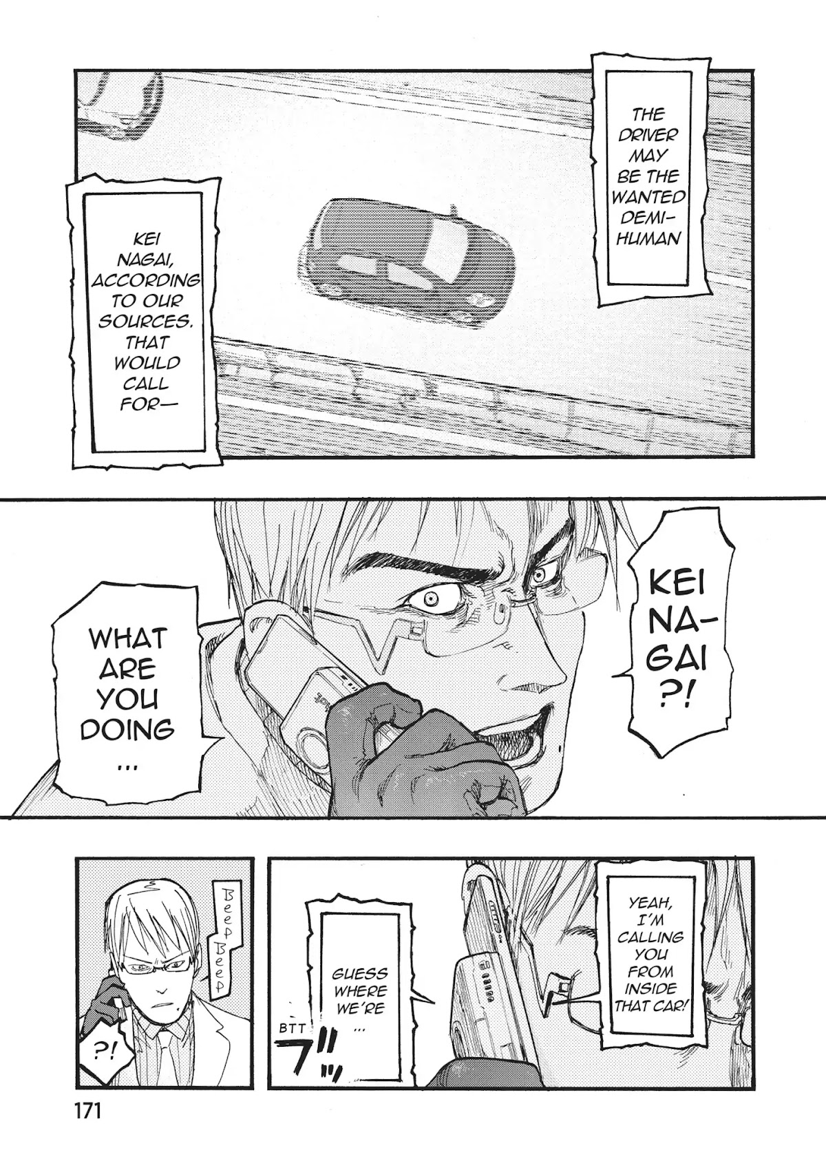 Ajin Chapter 24 page 15 - Chapter 24: Vol.5 File 24: Come with Me!!