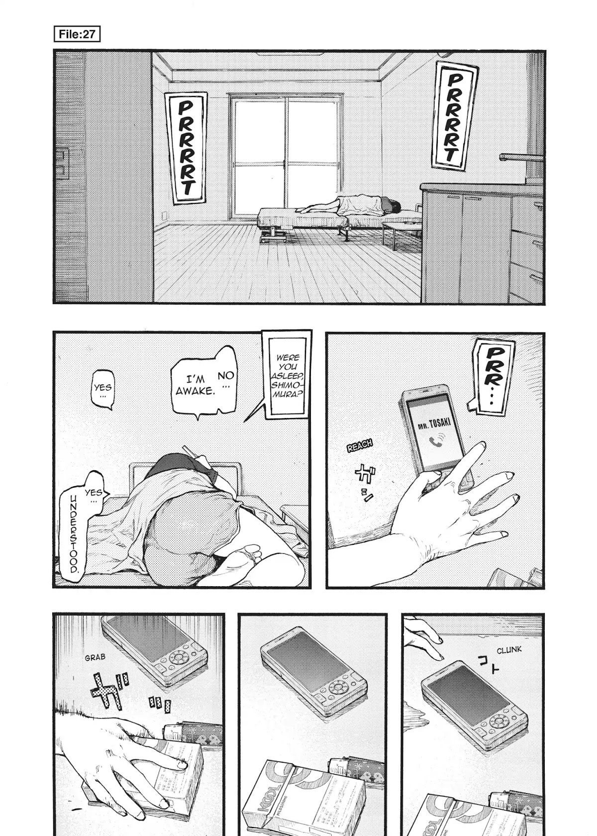 Ajin Chapter 27 page 1 - Chapter 27: Vol.6 File 27: Izumi Shimomura