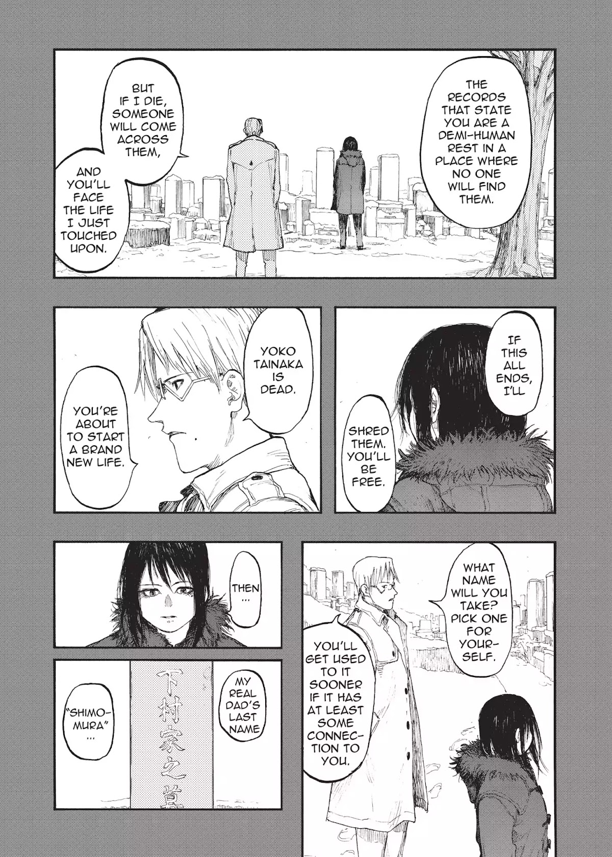 Ajin Chapter 27 page 58 - Chapter 27: Vol.6 File 27: Izumi Shimomura