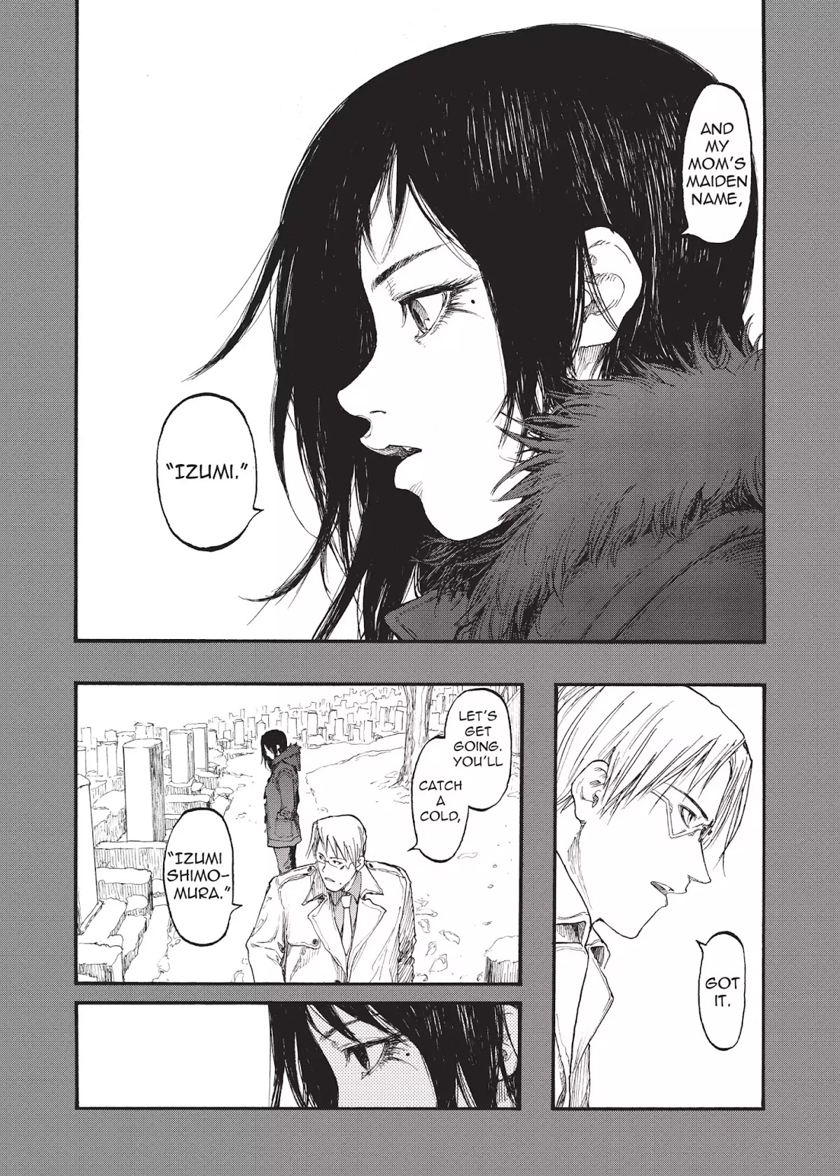 Ajin Chapter 27 page 59 - Chapter 27: Vol.6 File 27: Izumi Shimomura