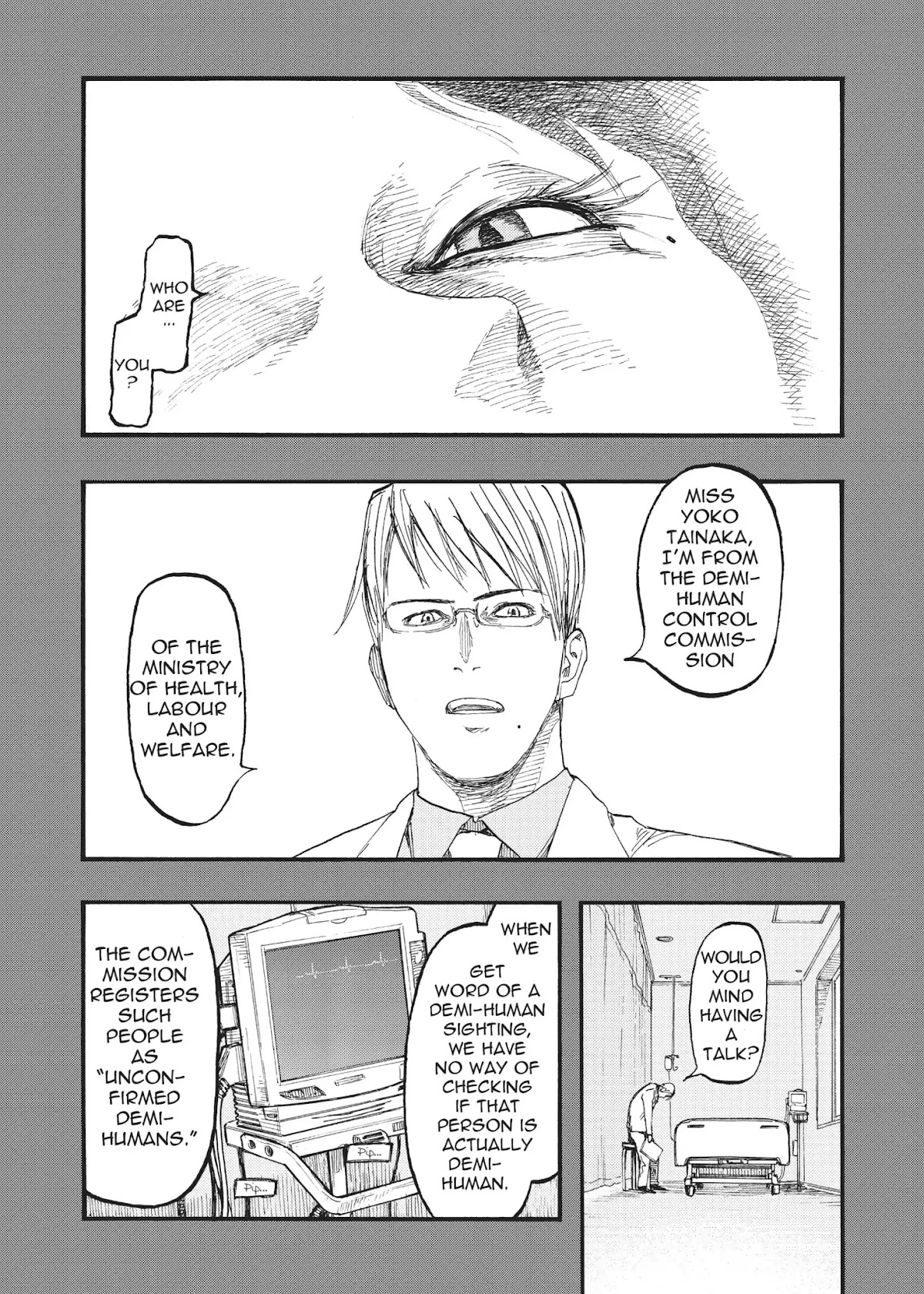 Ajin Chapter 27 page 7 - Chapter 27: Vol.6 File 27: Izumi Shimomura