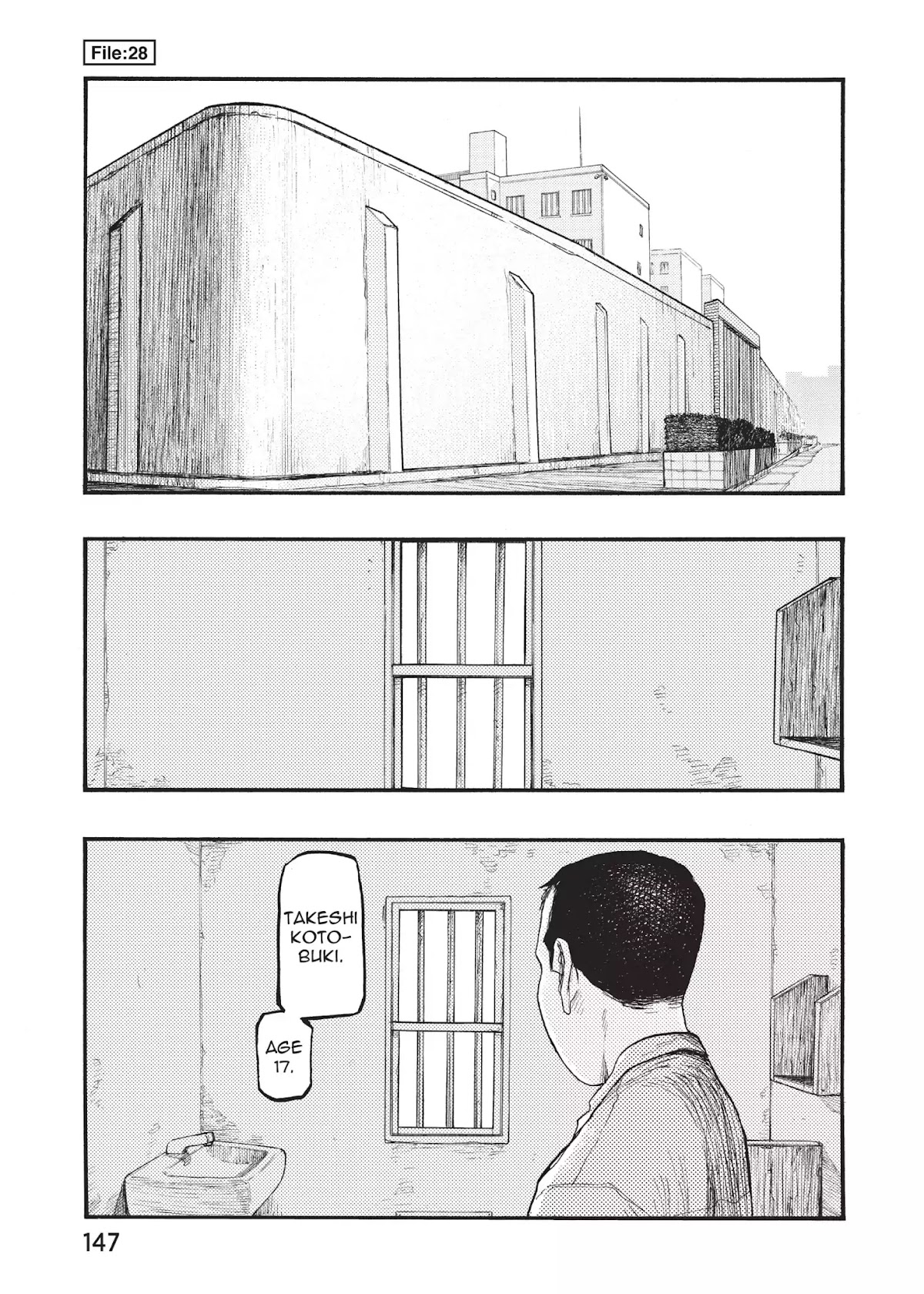 Ajin Chapter 28 page 1 - Chapter 28: Vol.6 File 28: Walls