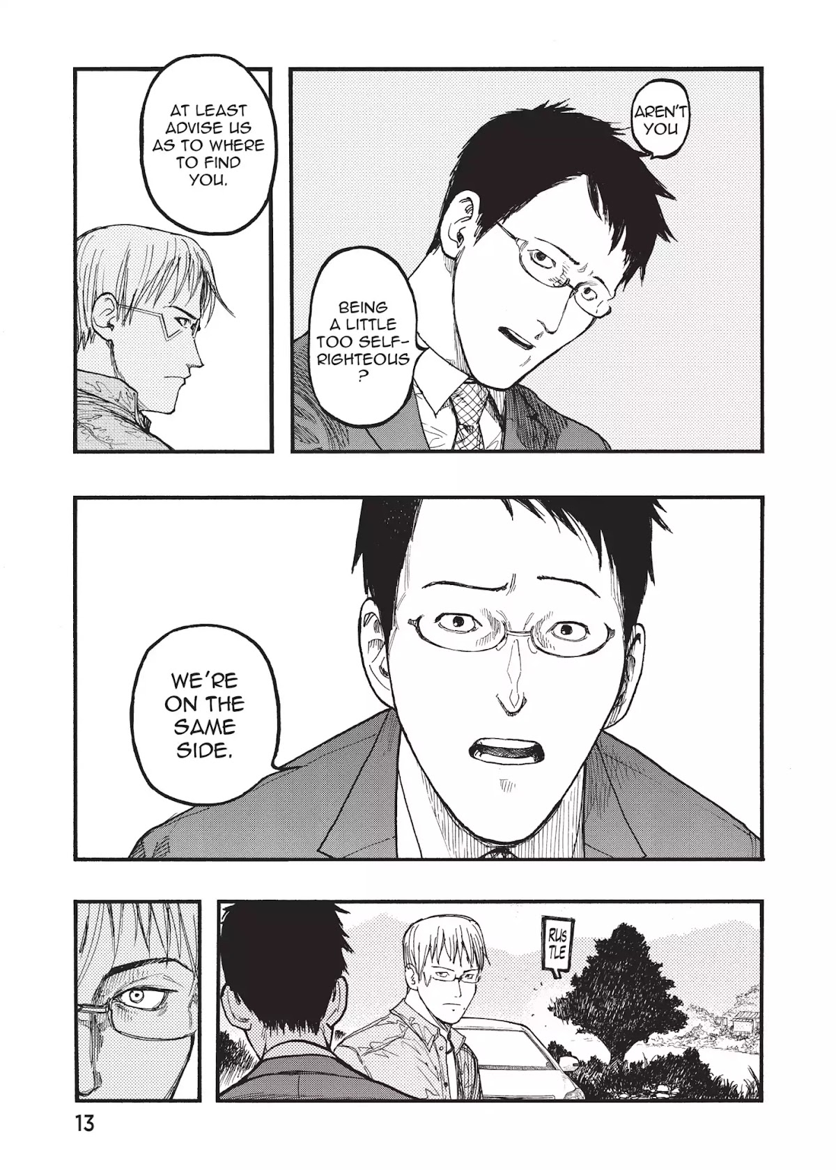 Ajin Chapter 29 page 14 - Chapter 29: Vol.7 File 29: Listen!!