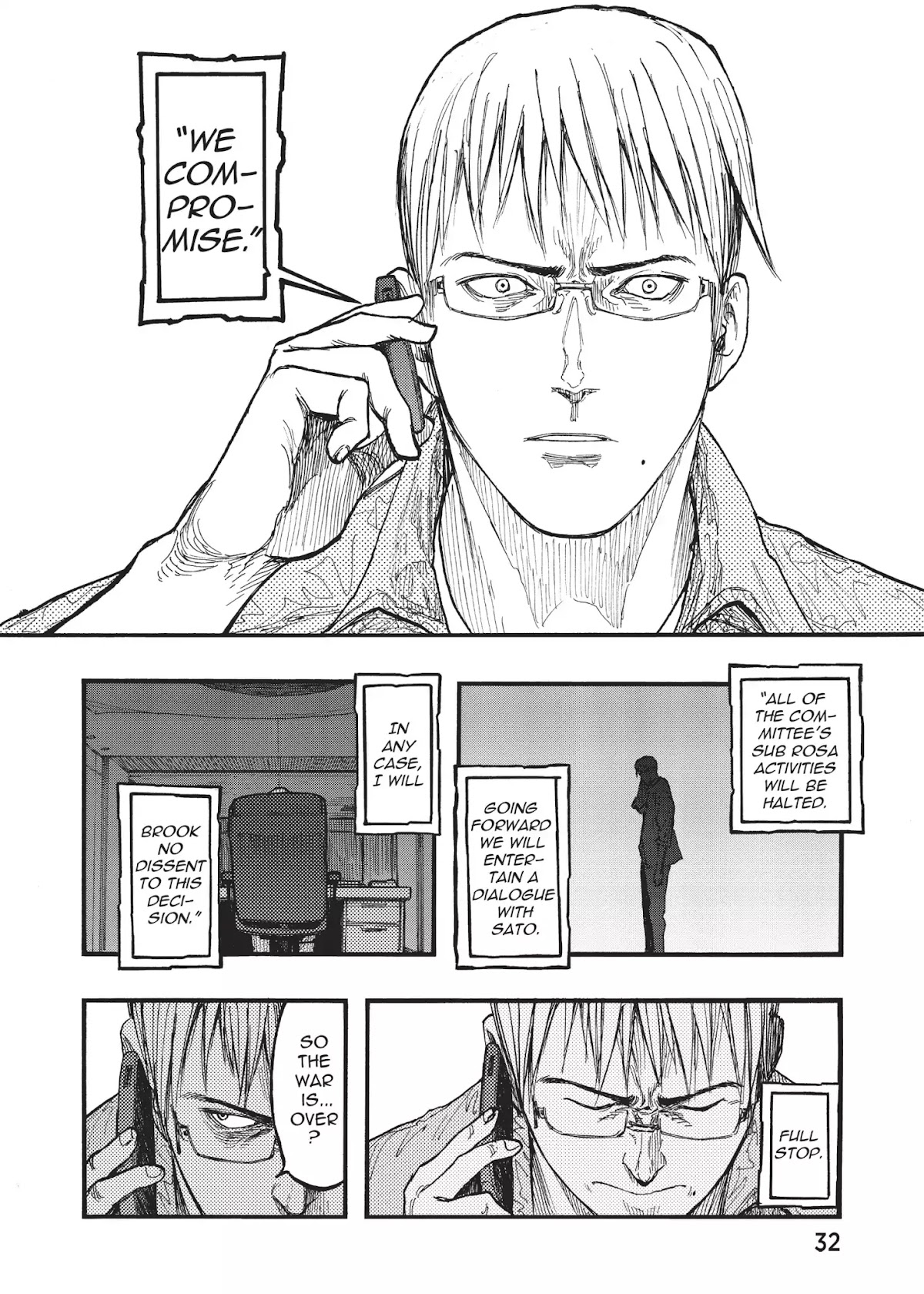Ajin Chapter 29 page 33 - Chapter 29: Vol.7 File 29: Listen!!
