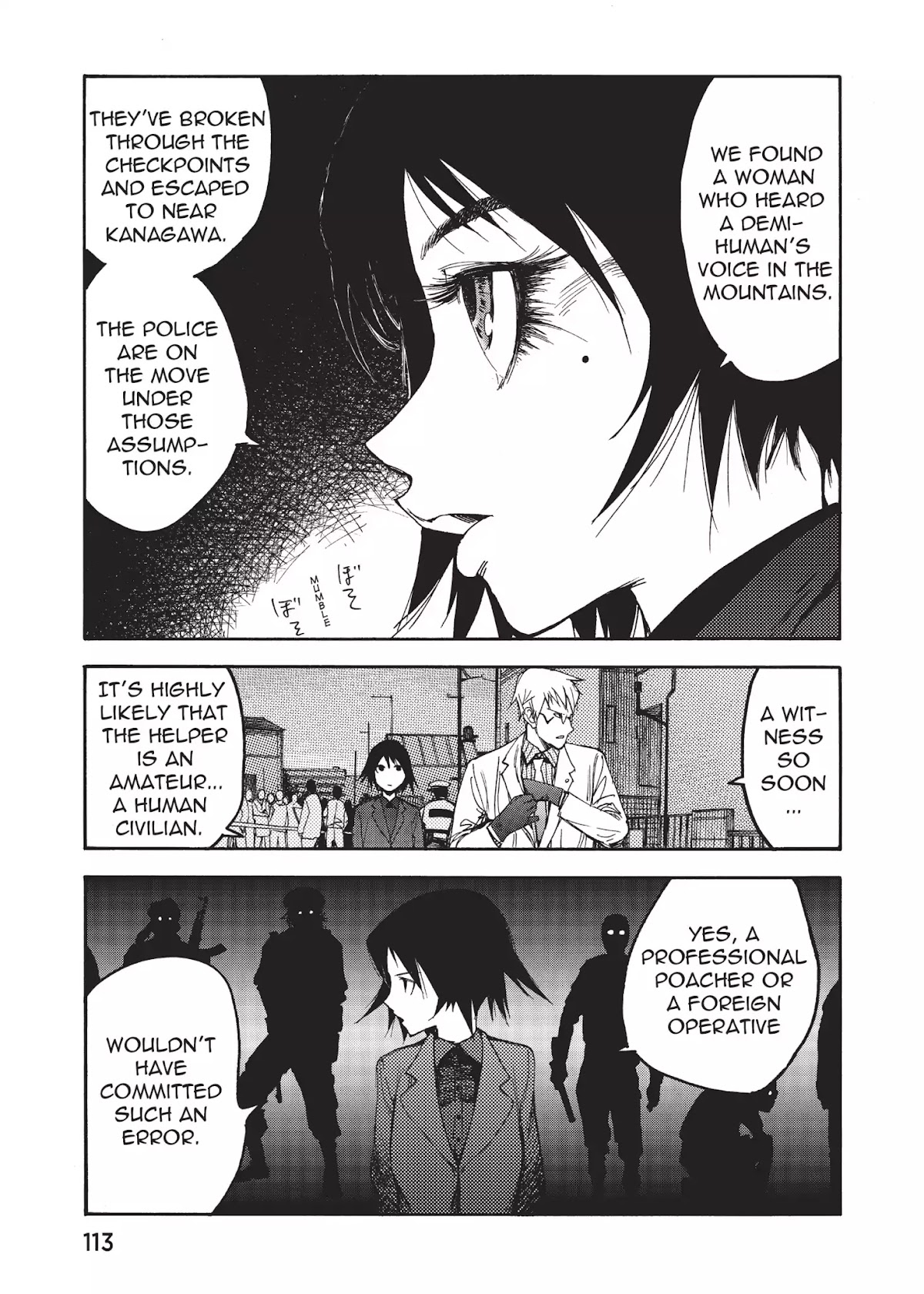 Ajin Chapter 3 page 13 - Chapter 3: Vol.1 File 3: Escape and Threat