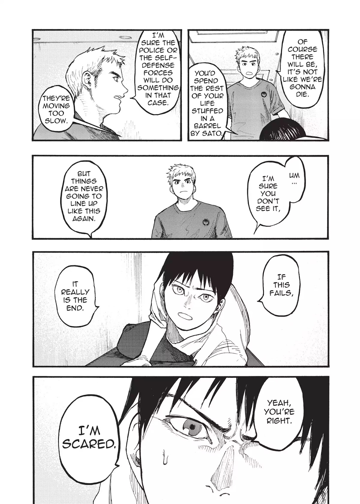 Ajin Chapter 31 page 22 - Chapter 31: Vol.7 File 31: Don't say "lazy"