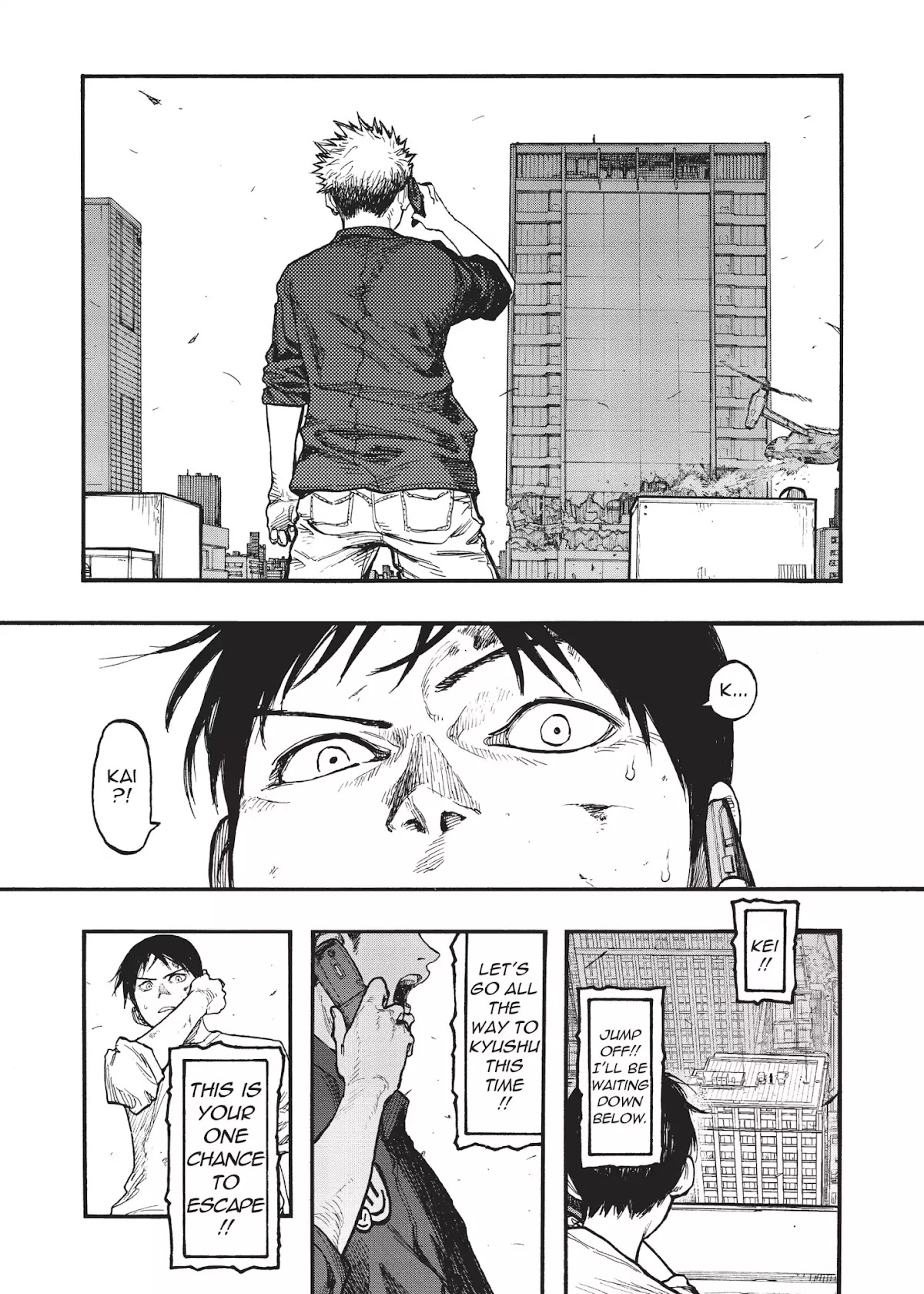 Ajin Chapter 31 page 34 - Chapter 31: Vol.7 File 31: Don't say "lazy"