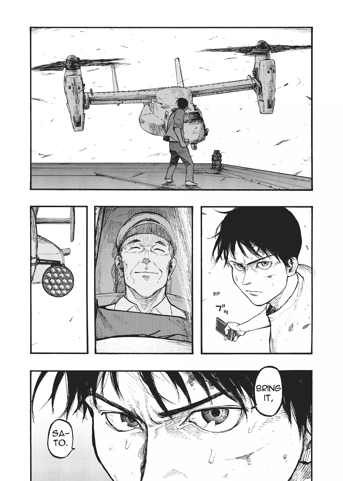 Ajin Chapter 31 page 40 - Chapter 31: Vol.7 File 31: Don't say "lazy"