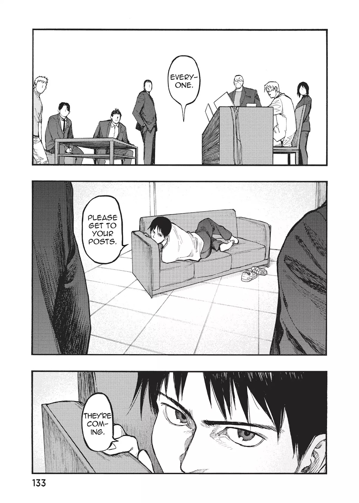 Ajin Chapter 31 page 44 - Chapter 31: Vol.7 File 31: Don't say "lazy"
