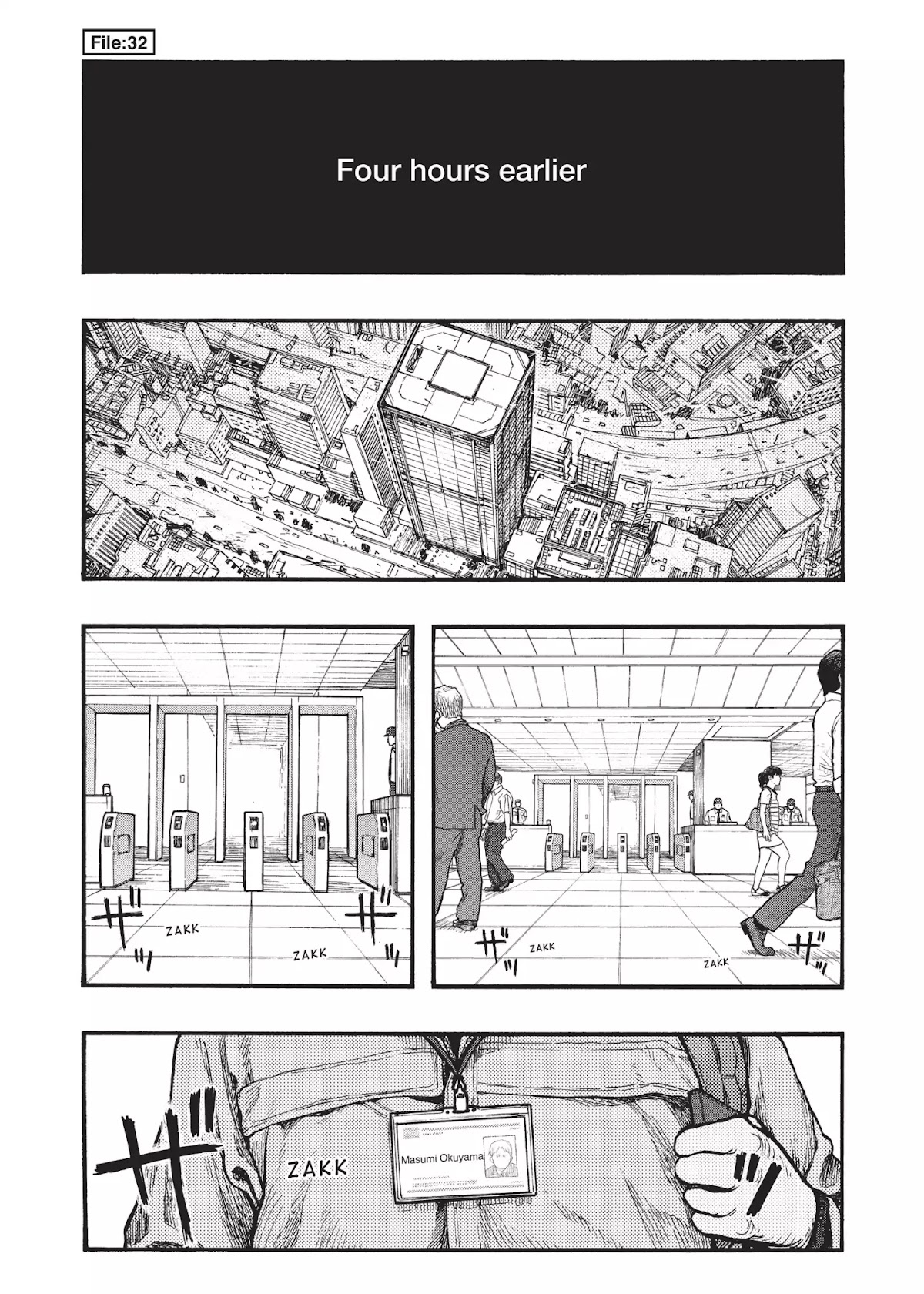 Ajin Chapter 32 page 1 - Chapter 32: Vol.7 File 32: The Attack Begins