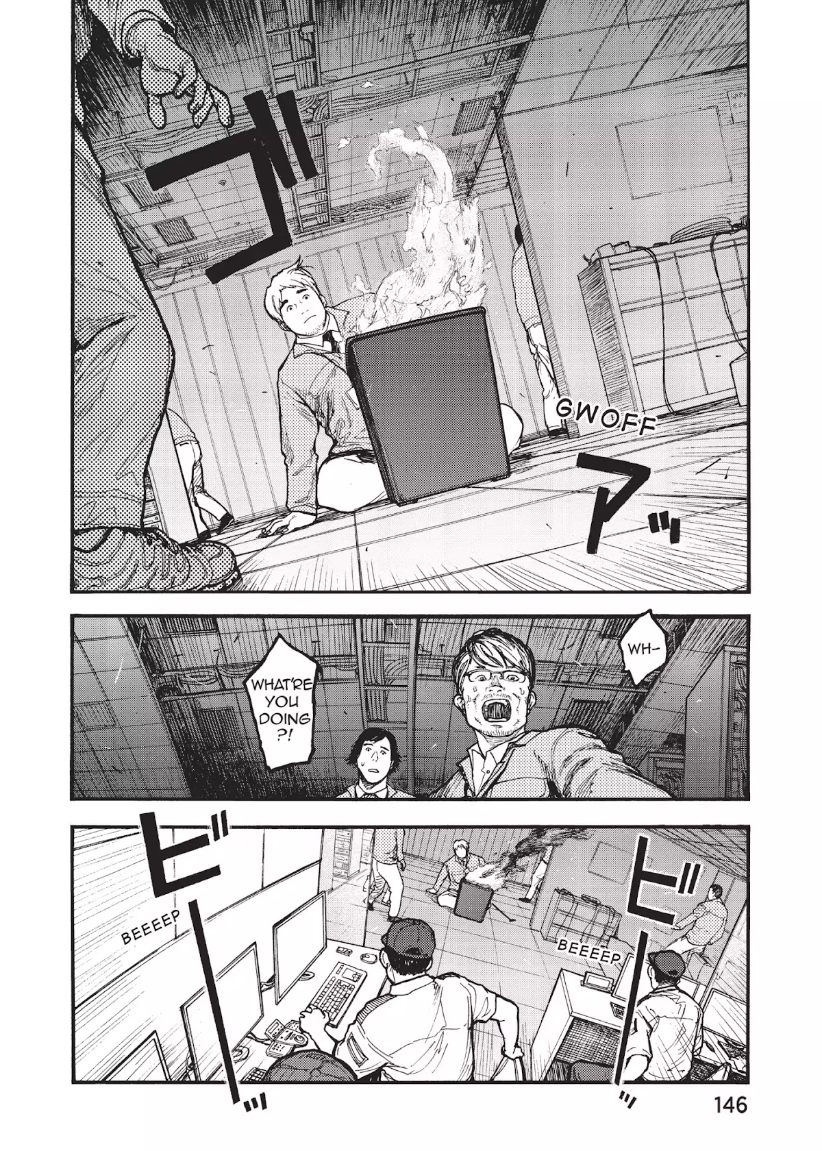 Ajin Chapter 32 page 10 - Chapter 32: Vol.7 File 32: The Attack Begins