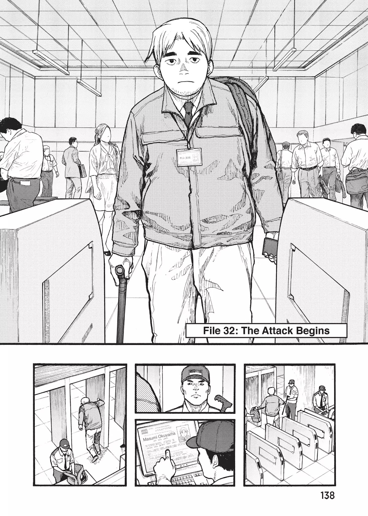 Ajin Chapter 32 page 2 - Chapter 32: Vol.7 File 32: The Attack Begins