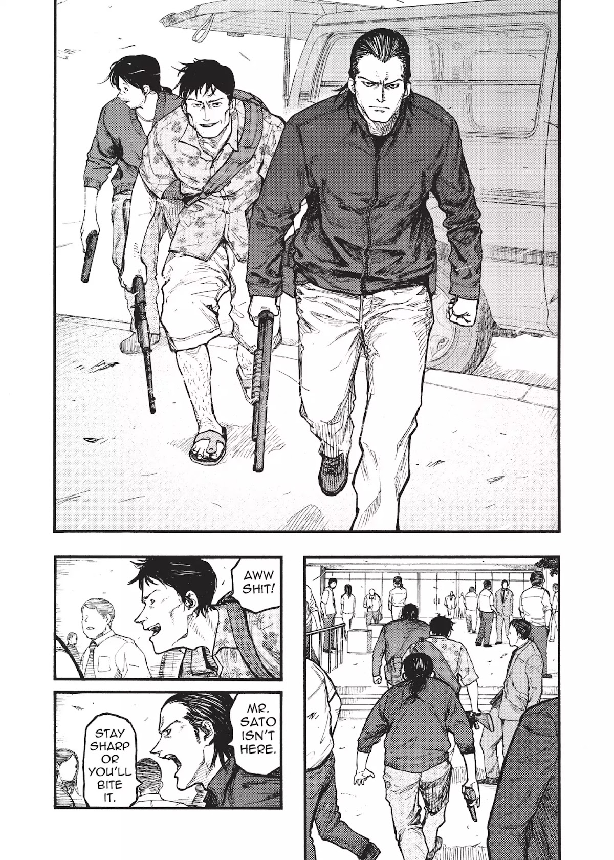 Ajin Chapter 32 page 20 - Chapter 32: Vol.7 File 32: The Attack Begins
