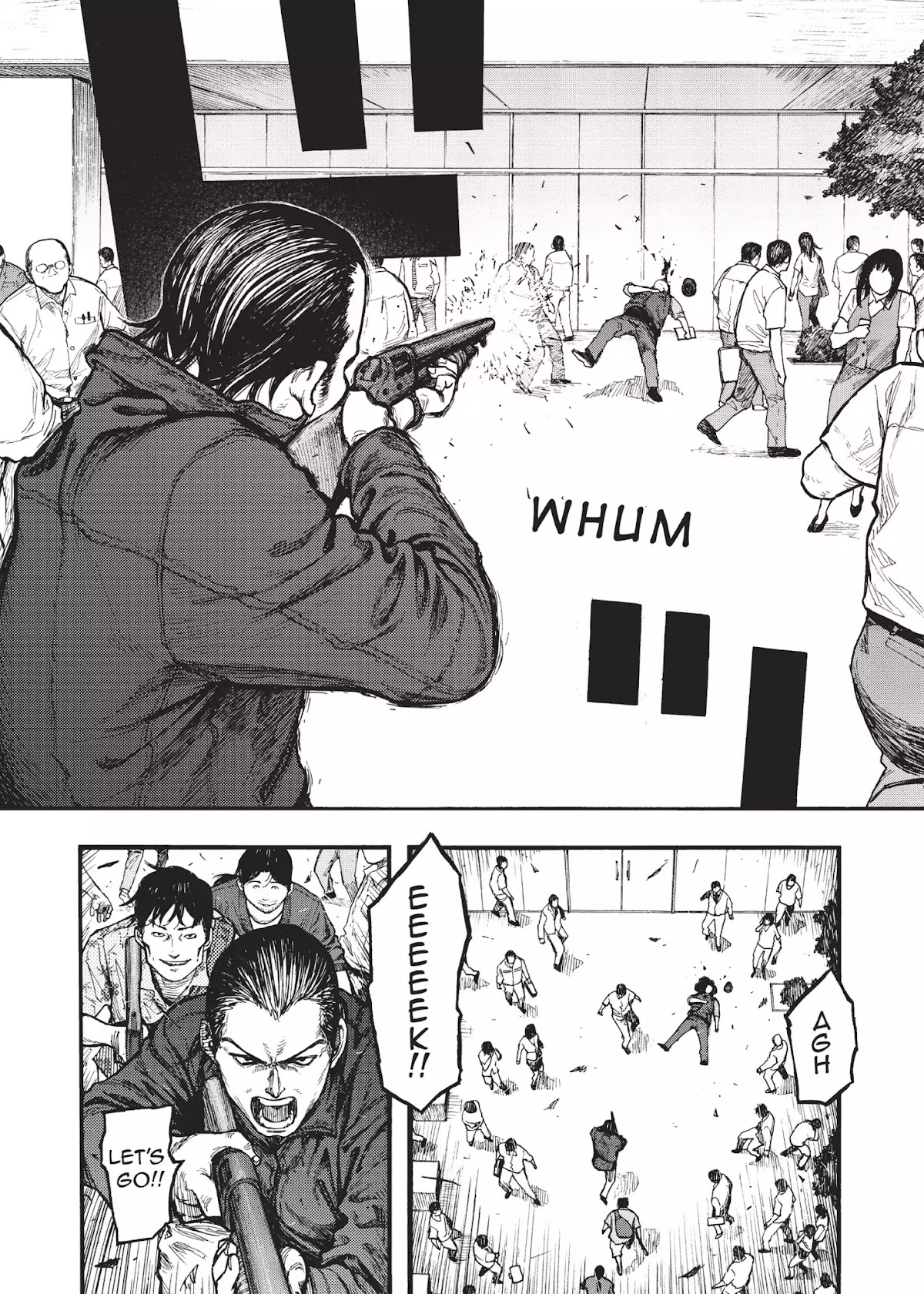 Ajin Chapter 32 page 22 - Chapter 32: Vol.7 File 32: The Attack Begins
