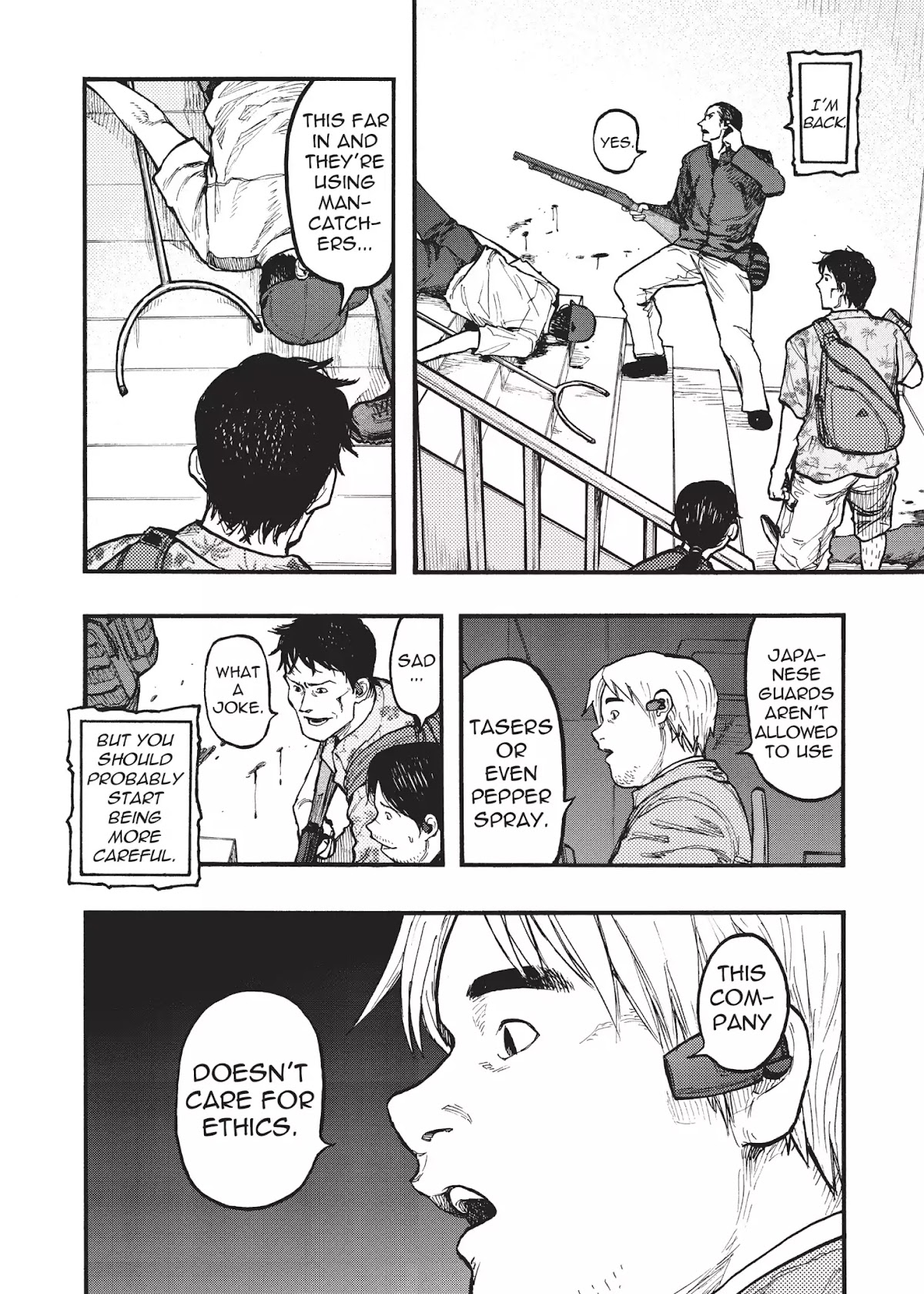 Ajin Chapter 32 page 32 - Chapter 32: Vol.7 File 32: The Attack Begins