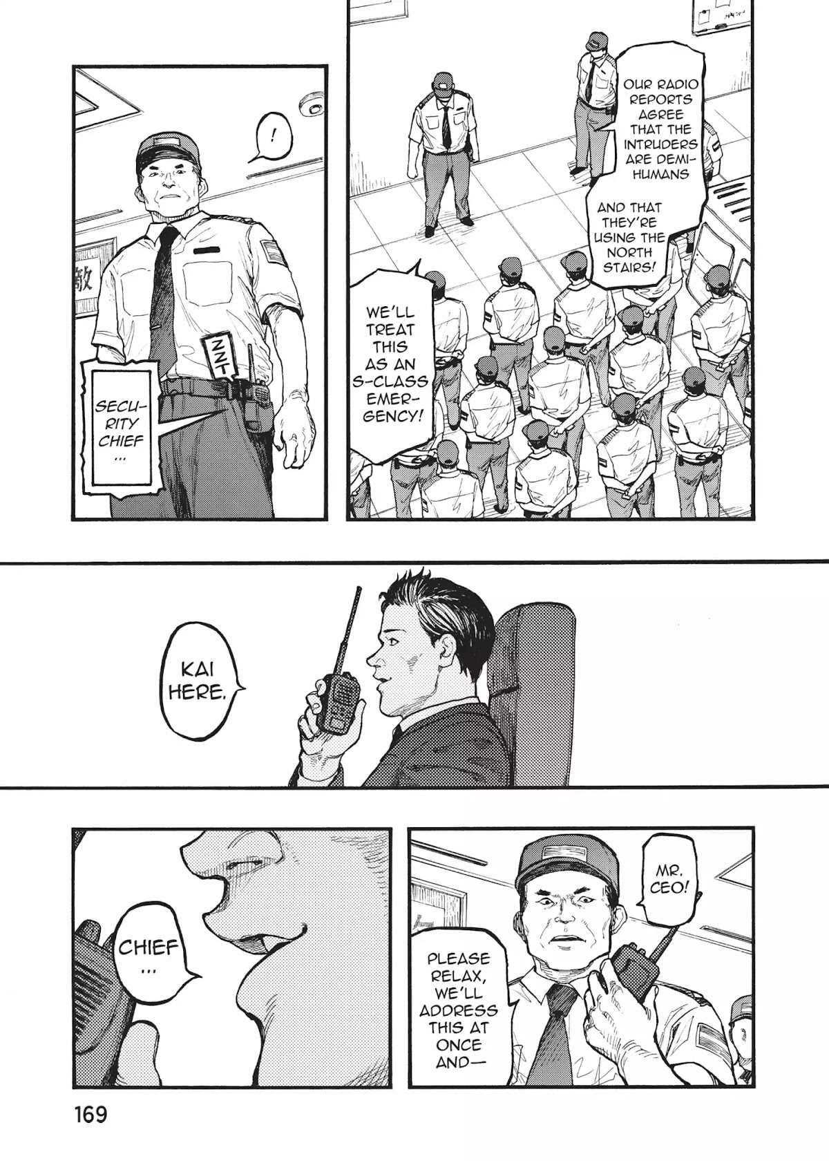 Ajin Chapter 32 page 33 - Chapter 32: Vol.7 File 32: The Attack Begins
