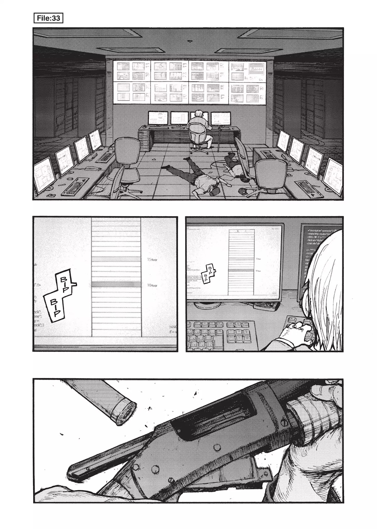 Ajin Chapter 33 page 1 - Chapter 33: Vol.7 File 33: Invincible