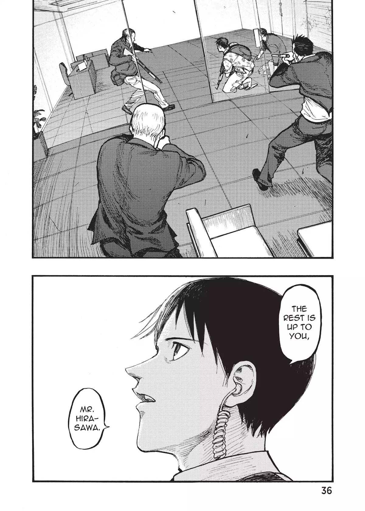 Ajin Chapter 34 page 36 - Chapter 34: Vol.8 File 34: Splinter Cell