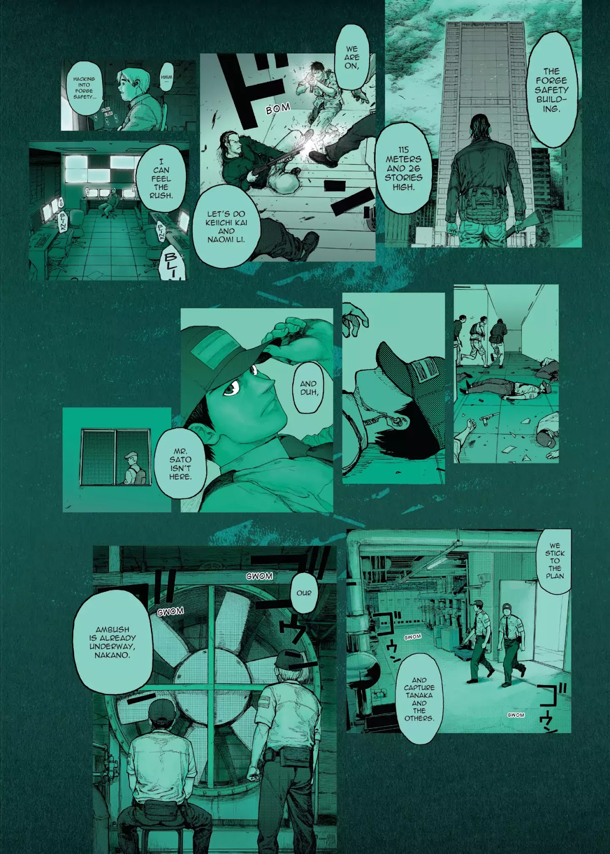 Ajin Chapter 34 page 4 - Chapter 34: Vol.8 File 34: Splinter Cell