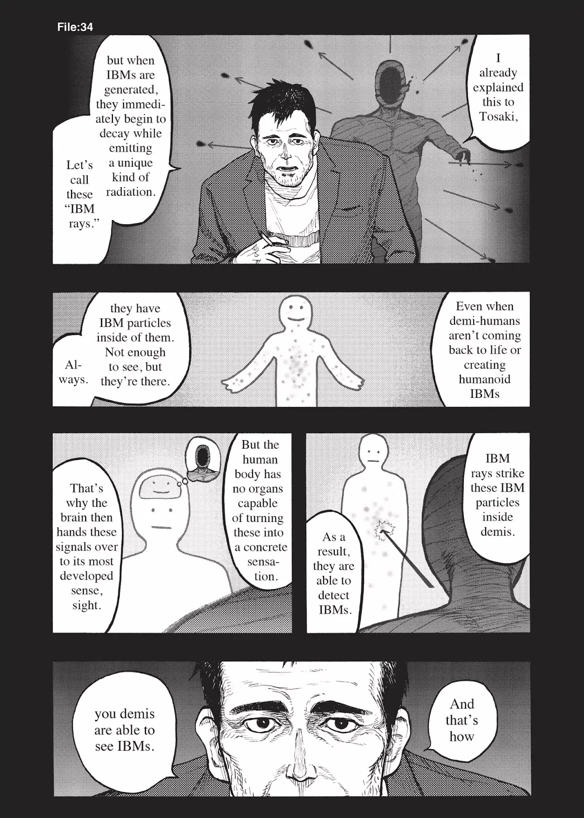 Ajin Chapter 34 page 7 - Chapter 34: Vol.8 File 34: Splinter Cell
