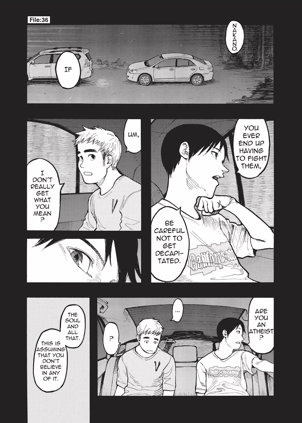 Ajin Chapter 36 page 1 - Chapter 36: Vol.8 File 36: D O O M