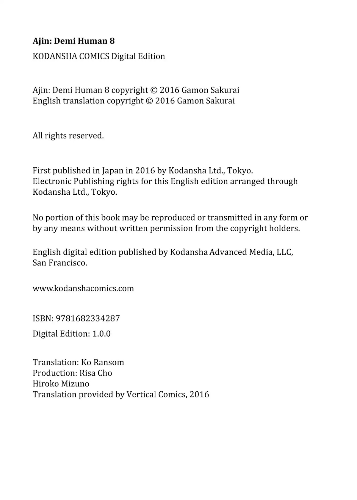 Ajin Chapter 38 page 35 - Chapter 38: Vol.8 File 38: Battlefield Hardline