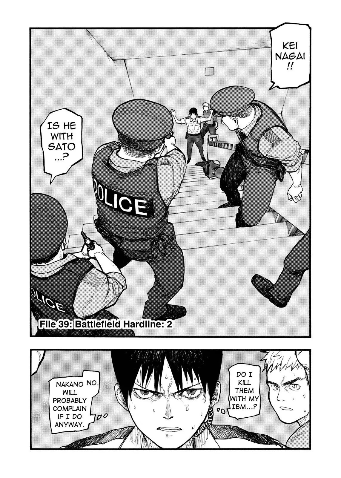 Ajin Chapter 39 page 3 - Chapter 39