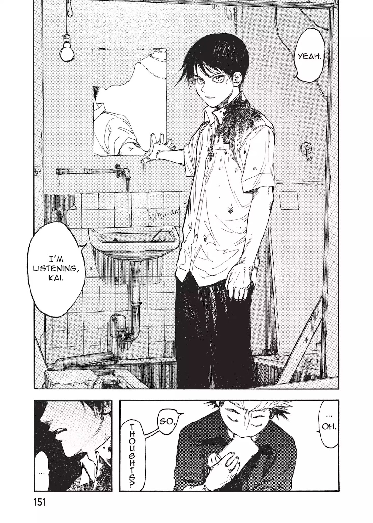 Ajin Chapter 4 page 4 - Chapter 4: Vol.1 File 4: Interrogation and Aid
