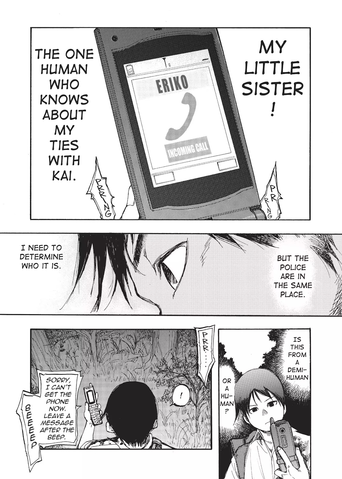 Ajin Chapter 5 page 35 - Chapter 5: Vol.1 File 5: Emergence and Organization
