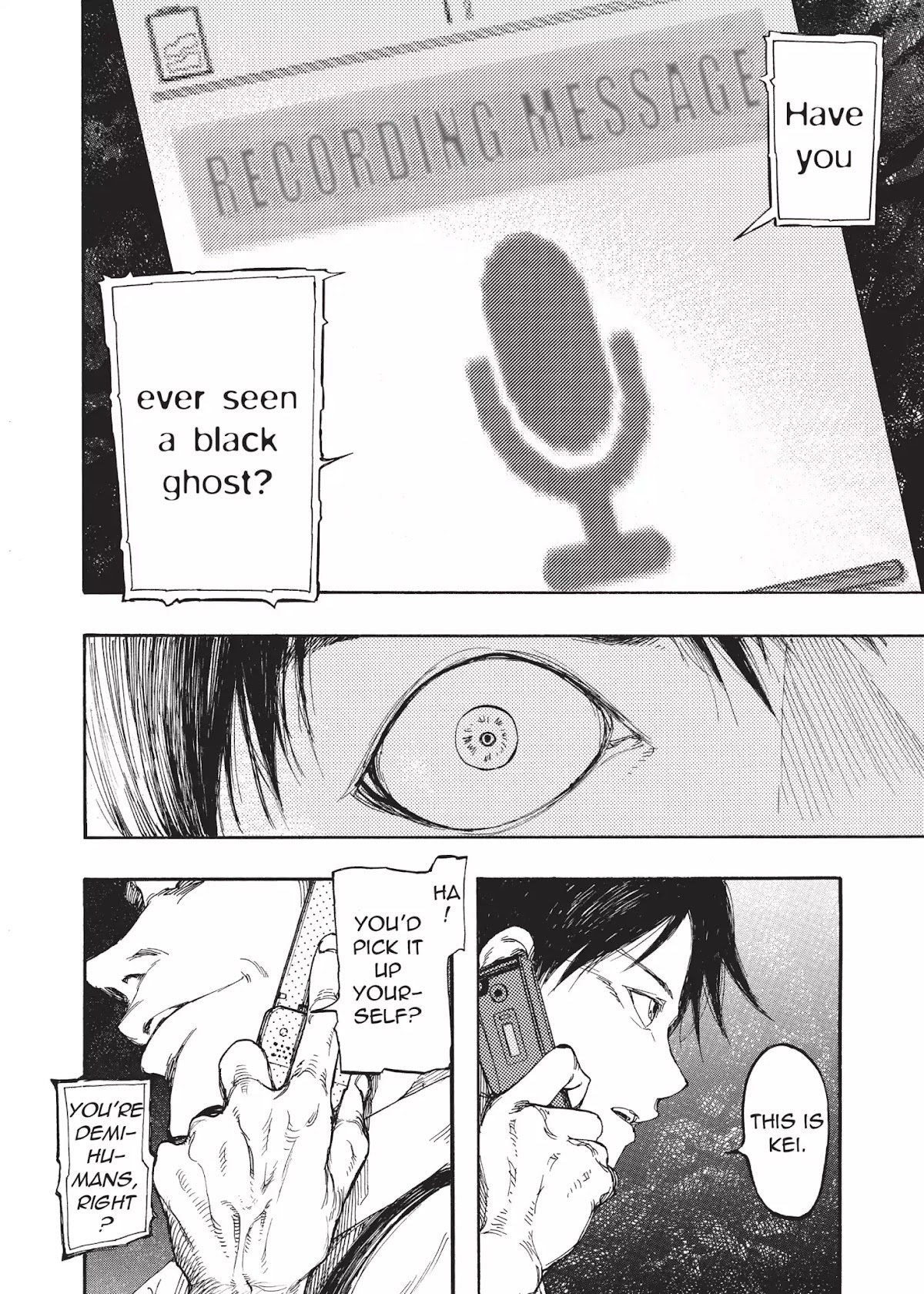 Ajin Chapter 5 page 36 - Chapter 5: Vol.1 File 5: Emergence and Organization