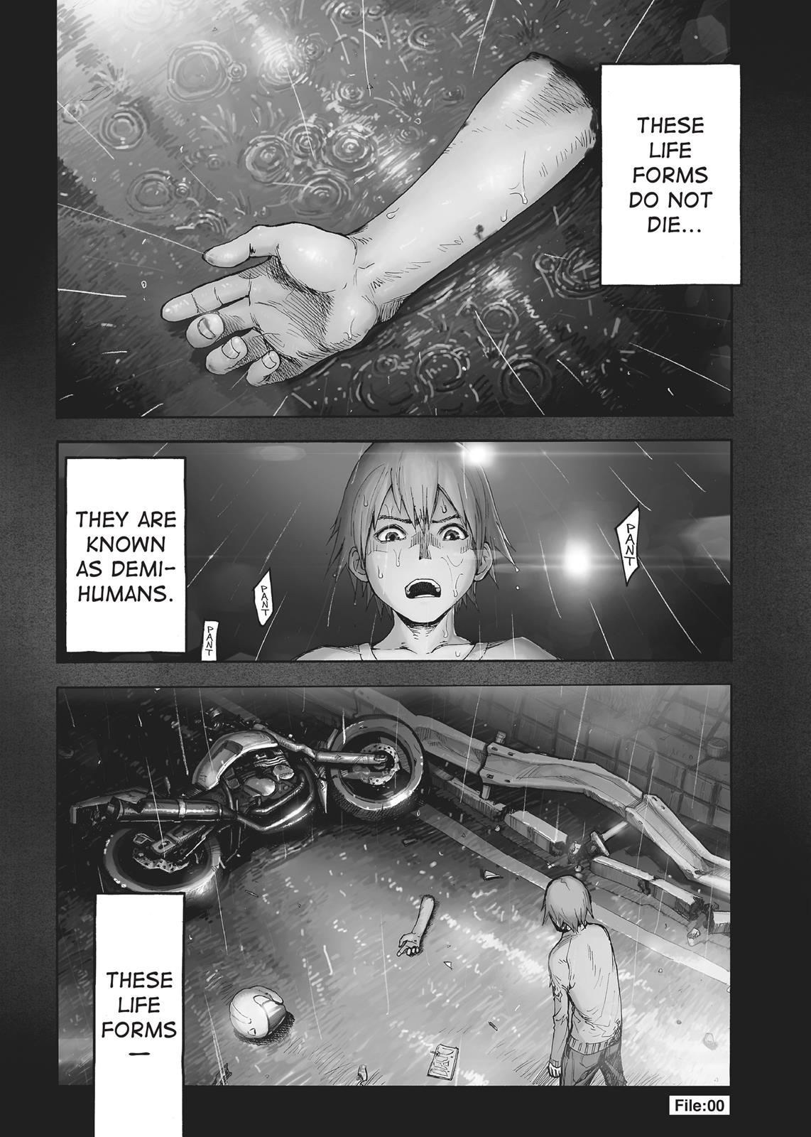 Ajin Chapter 9.5 page 1 - Chapter 9.5: File 9.5