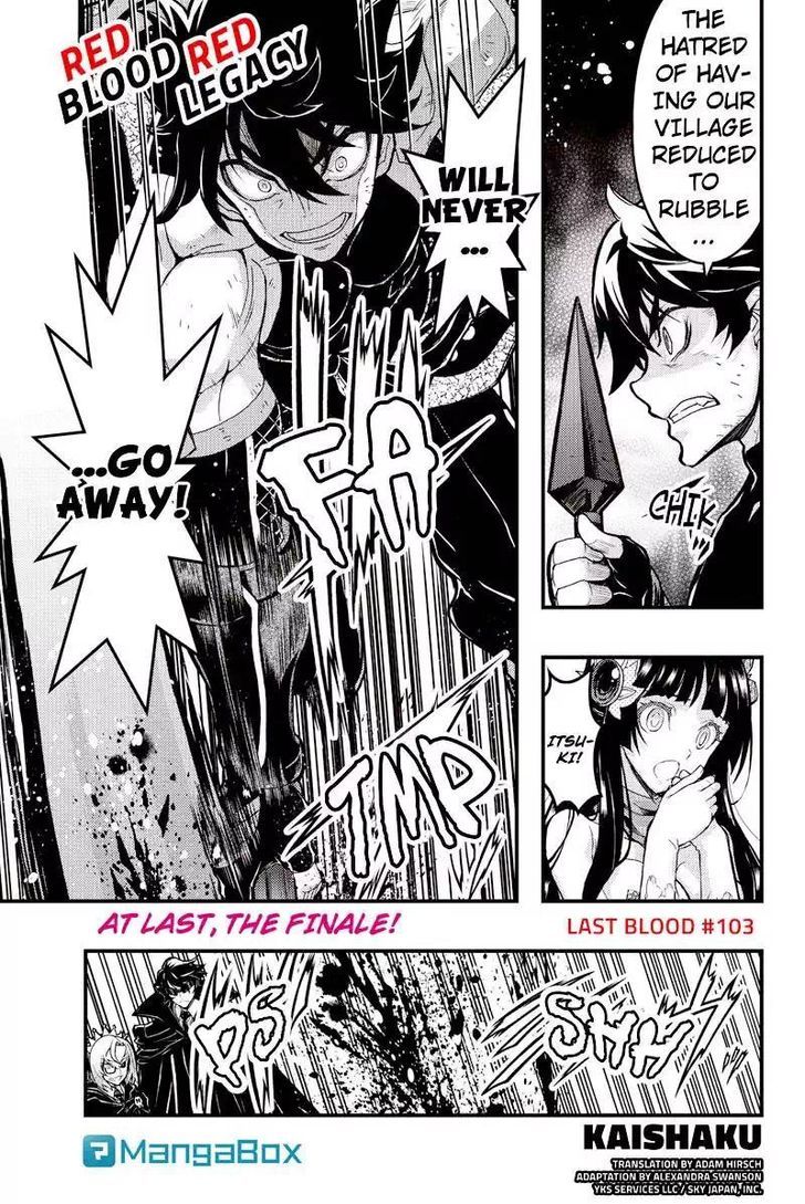 Aka Akatoretachi no Monogatari Chapter 103 page 1 - Chapter 103 : Last Blood #103 [End]
