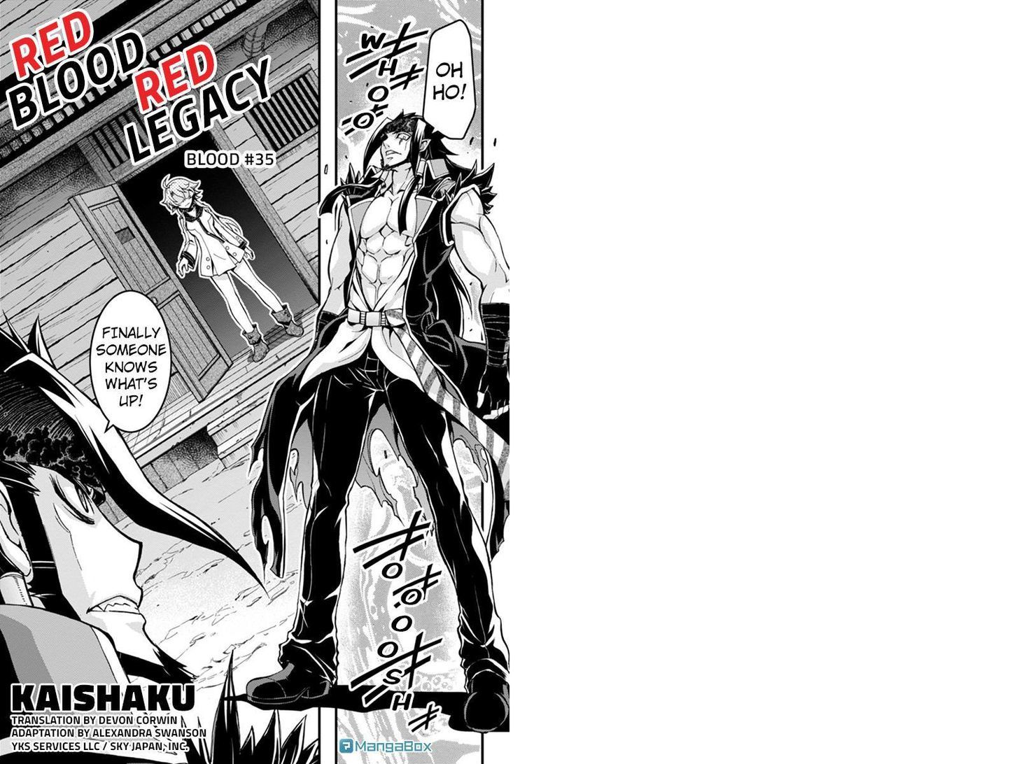 Aka Akatoretachi no Monogatari Chapter 35 page 1 - Chapter 35