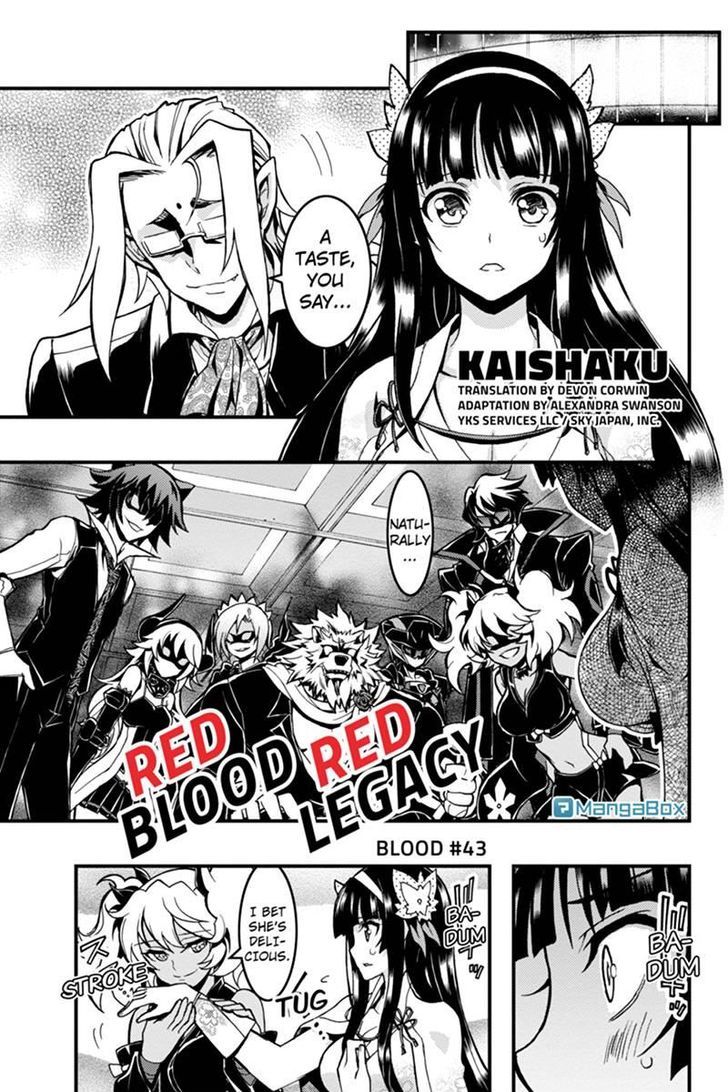 Aka Akatoretachi no Monogatari Chapter 43 page 1 - Chapter 43