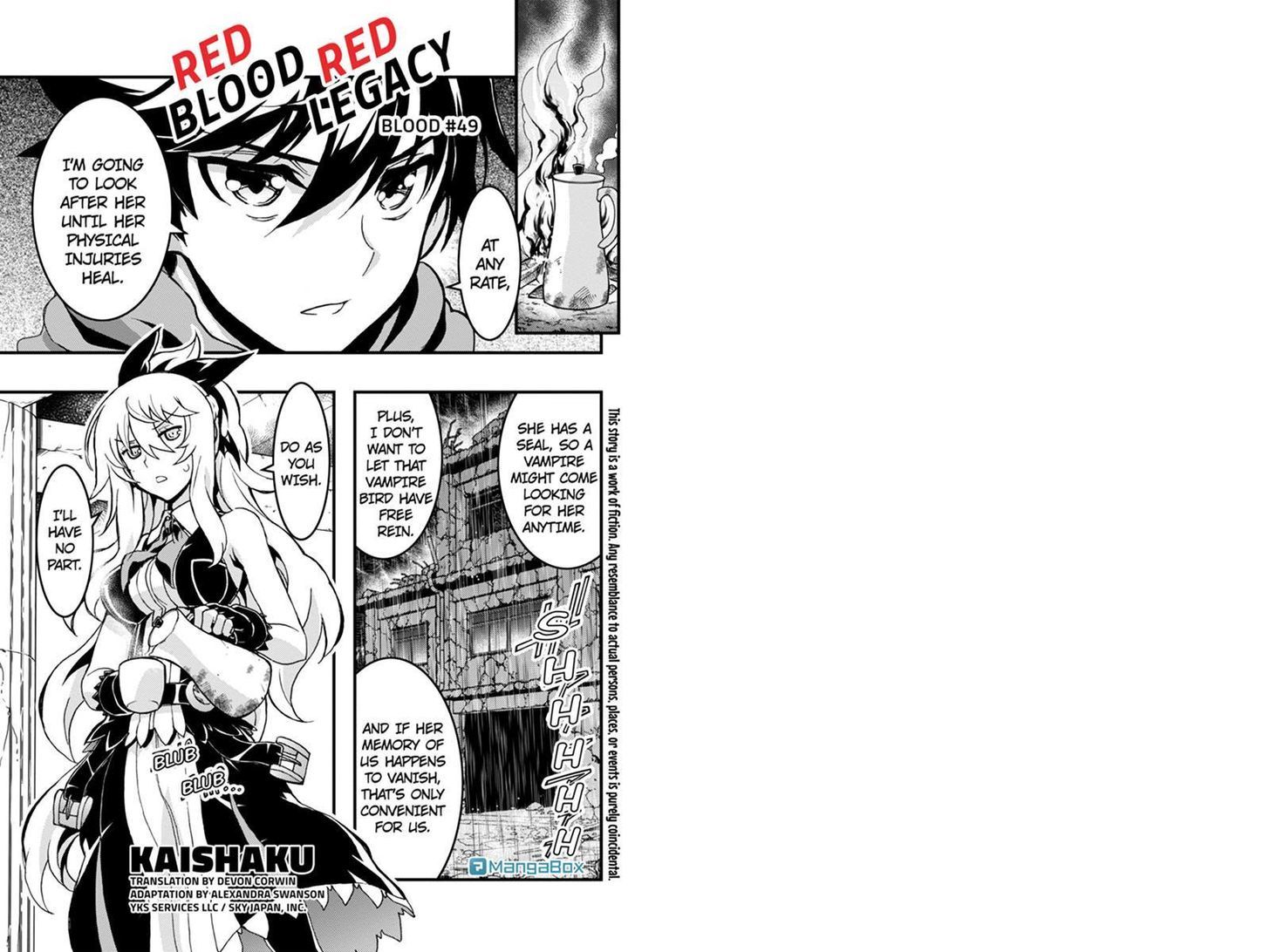 Aka Akatoretachi no Monogatari Chapter 49 page 1 - Chapter 49
