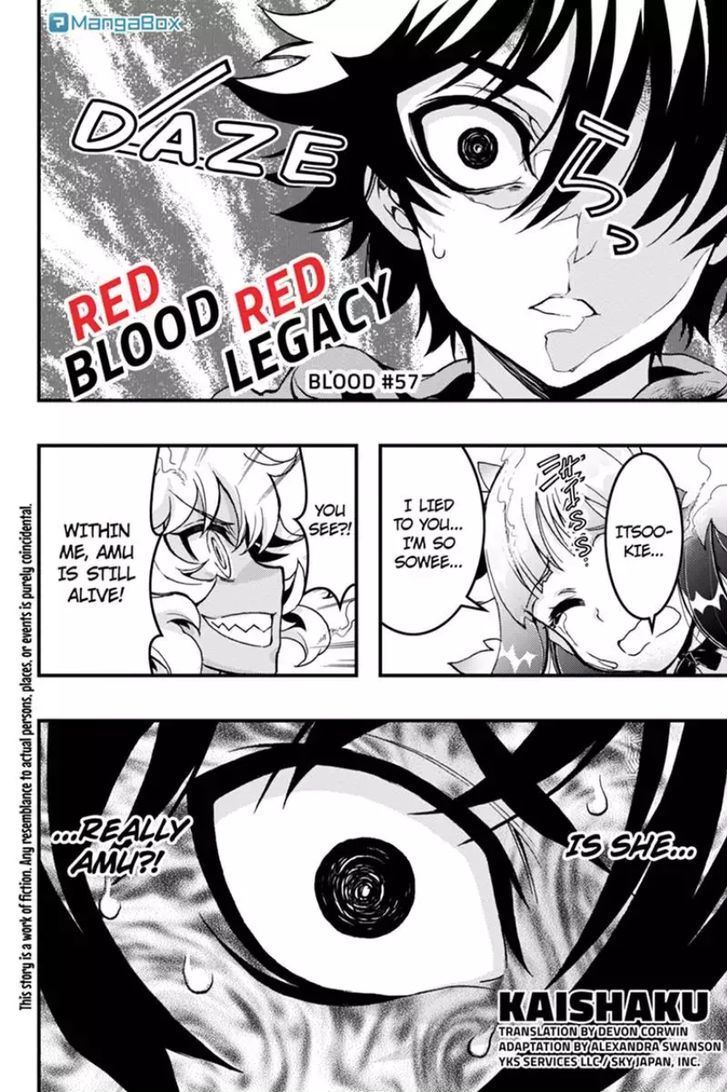 Aka Akatoretachi no Monogatari Chapter 57 page 1 - Chapter 57