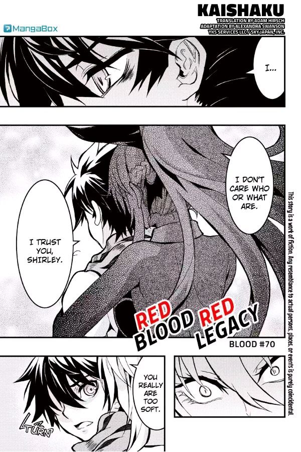 Aka Akatoretachi no Monogatari Chapter 70 page 1 - Chapter 70