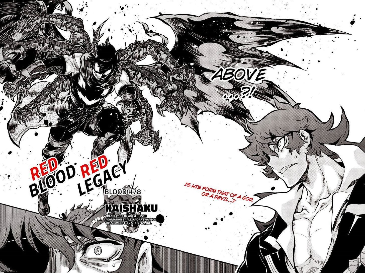 Aka Akatoretachi no Monogatari Chapter 78 page 2 - Chapter 78 : Blood #78