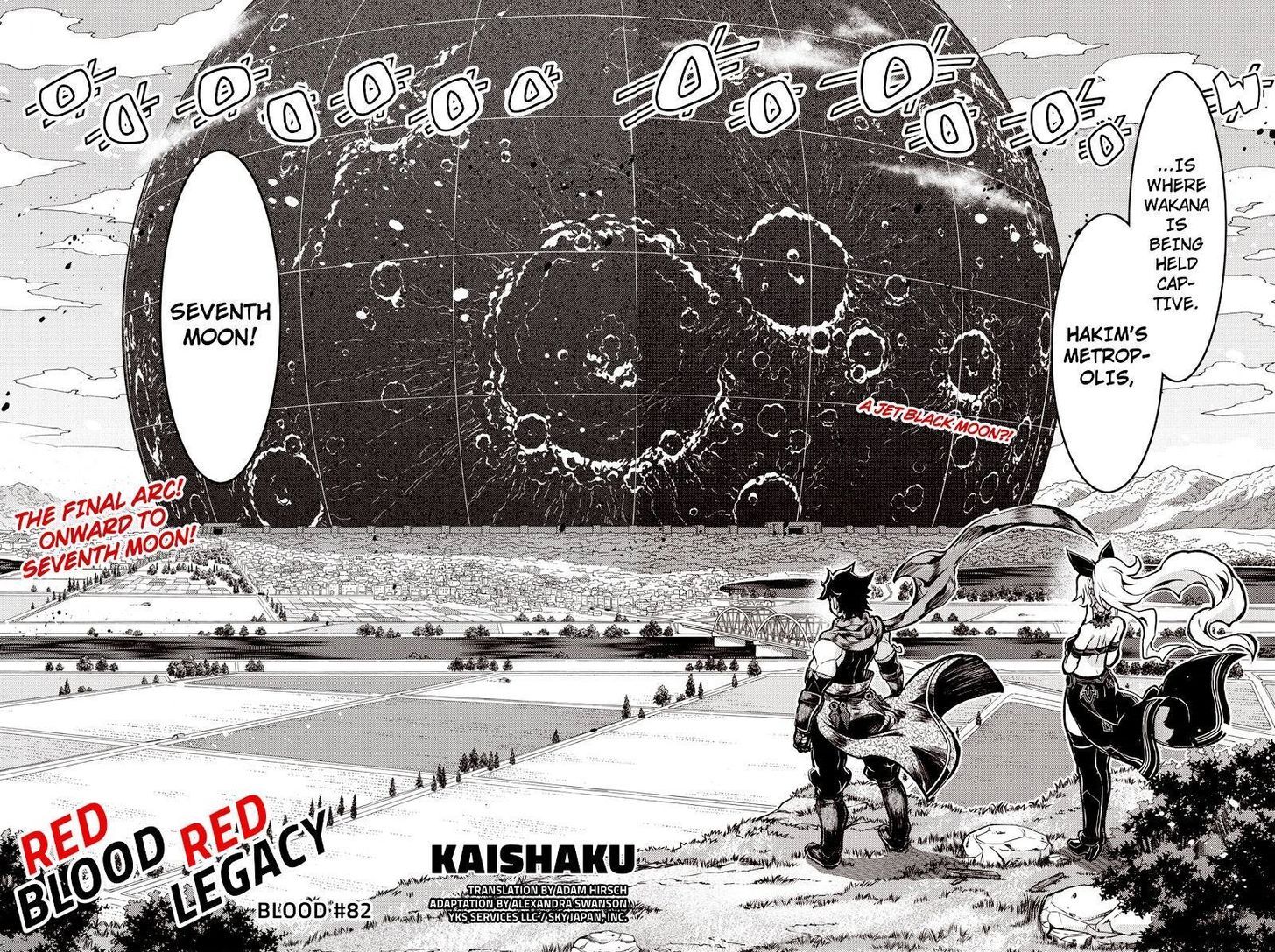 Aka Akatoretachi no Monogatari Chapter 82 page 2 - Chapter 82 : Blood #82