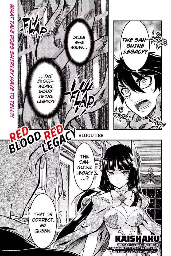 Aka Akatoretachi no Monogatari Chapter 88 page 1 - Chapter 88