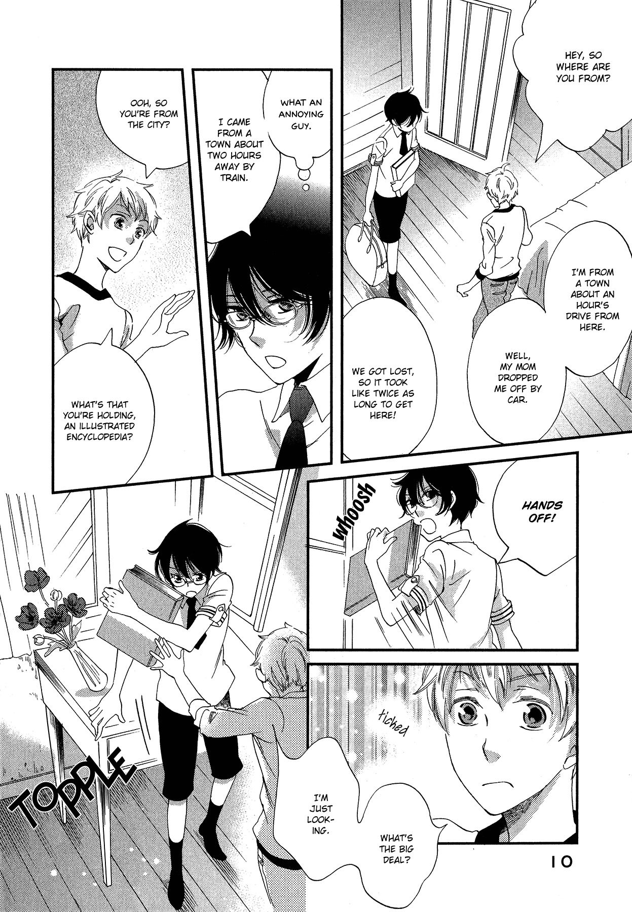 Aka no Sekai Chapter 1 page 10 - Chapter 1: The Red World