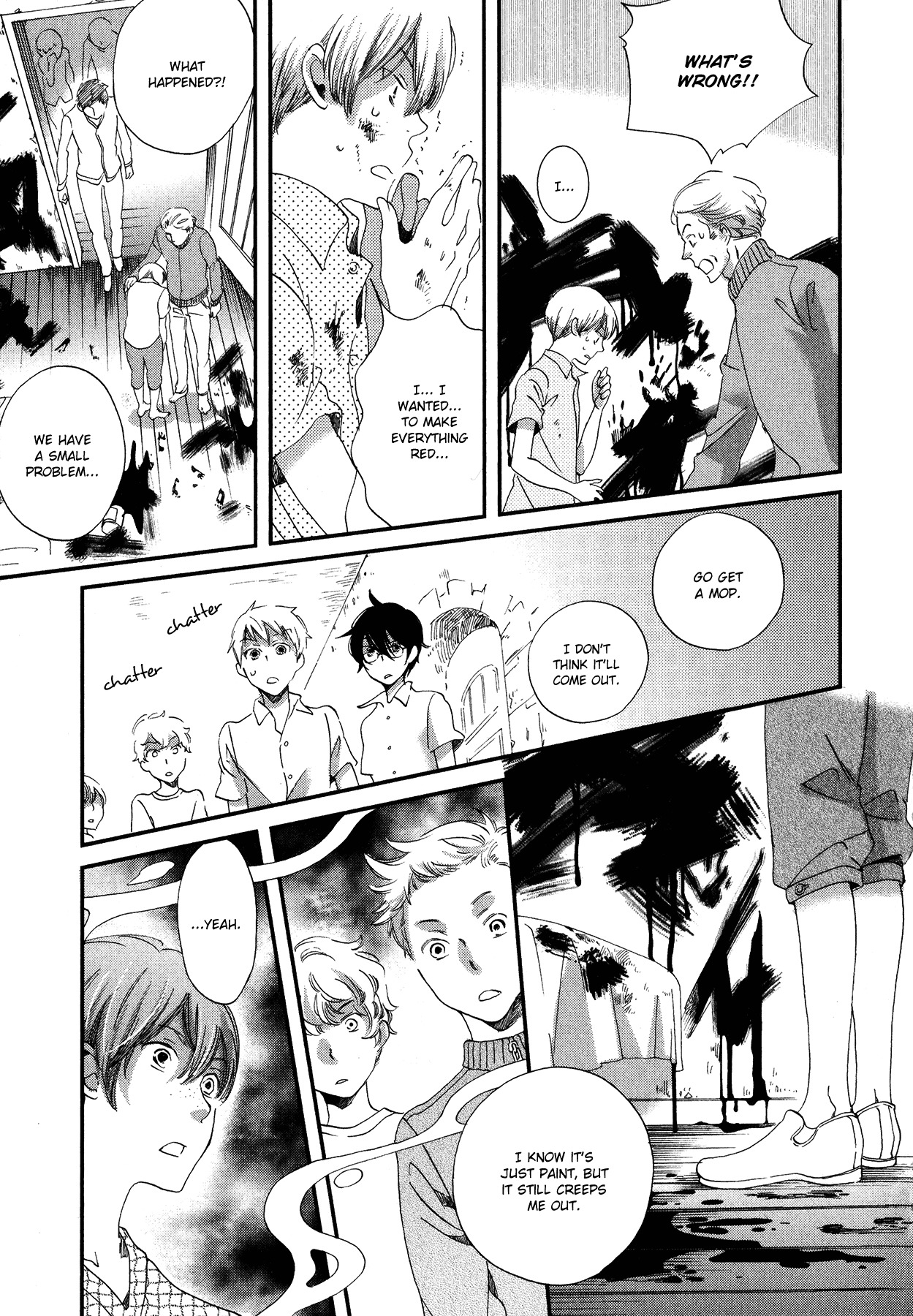 Aka no Sekai Chapter 1 page 21 - Chapter 1: The Red World
