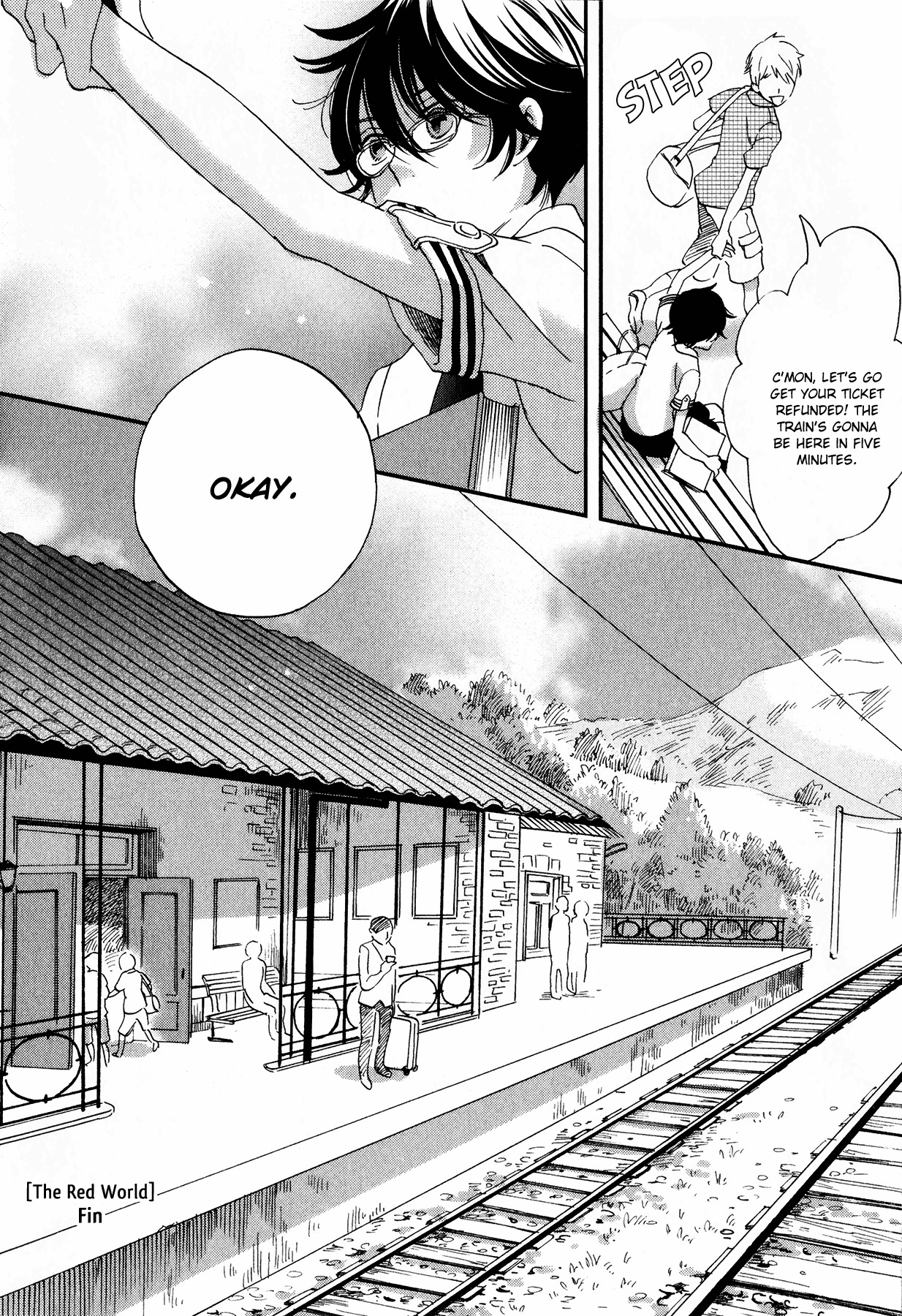 Aka no Sekai Chapter 1 page 52 - Chapter 1: The Red World
