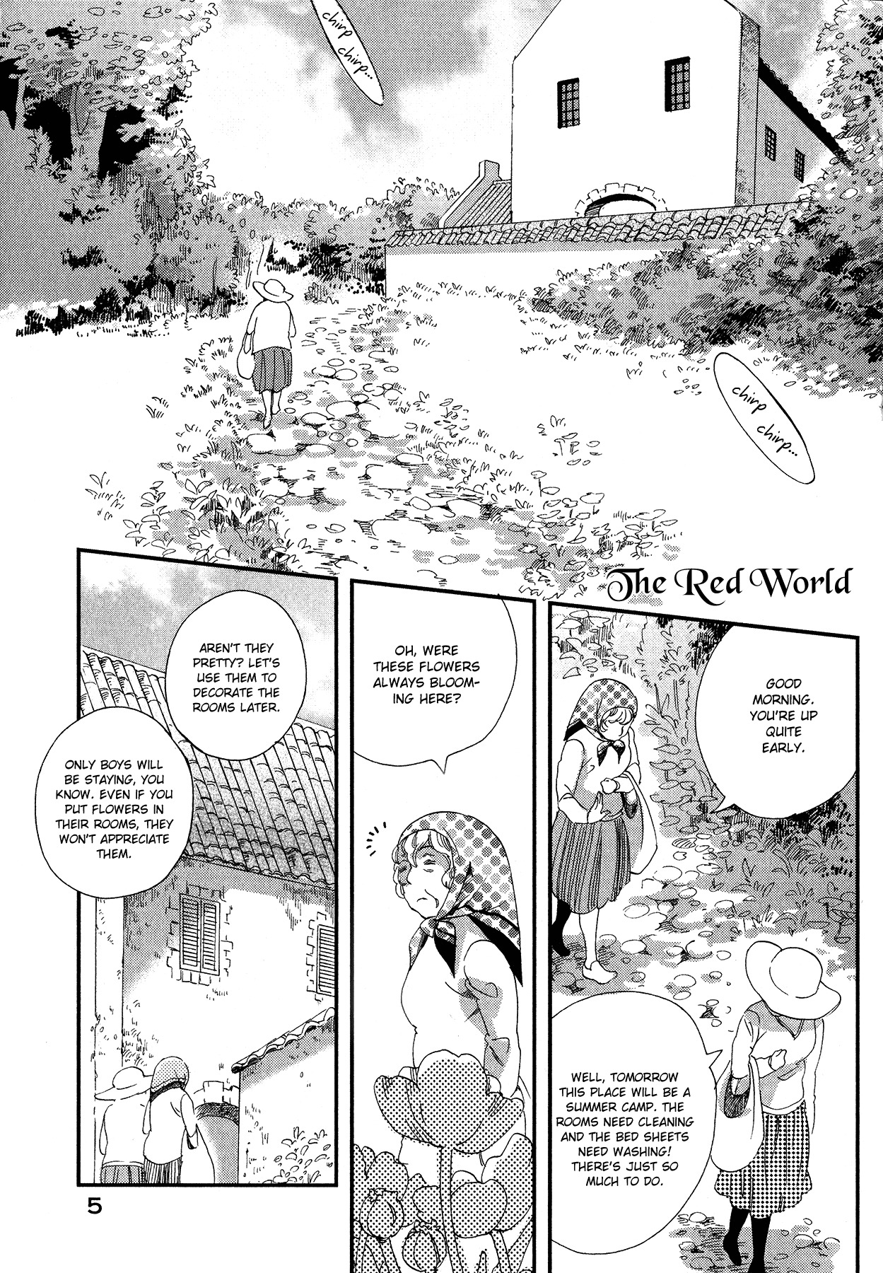 Aka no Sekai Chapter 1 page 6 - Chapter 1: The Red World