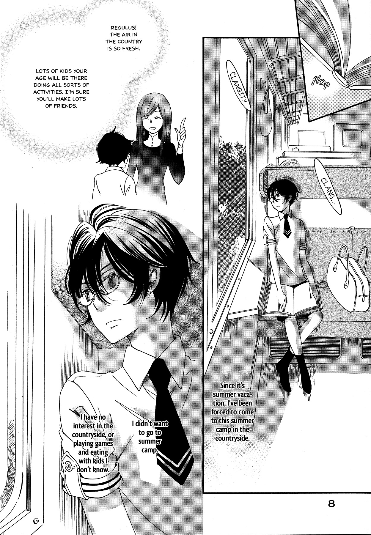 Aka no Sekai Chapter 1 page 8 - Chapter 1: The Red World