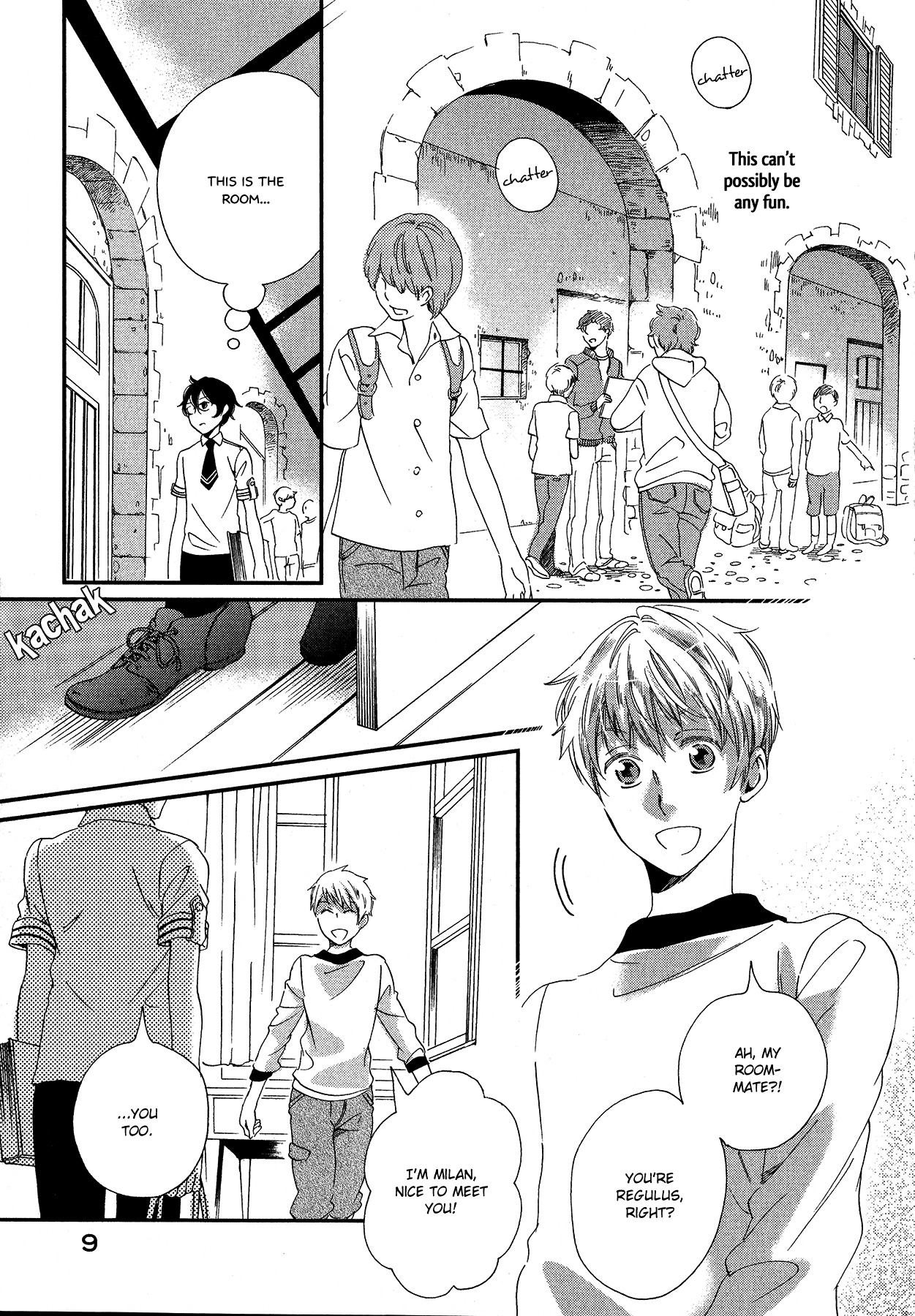 Aka no Sekai Chapter 1 page 9 - Chapter 1: The Red World
