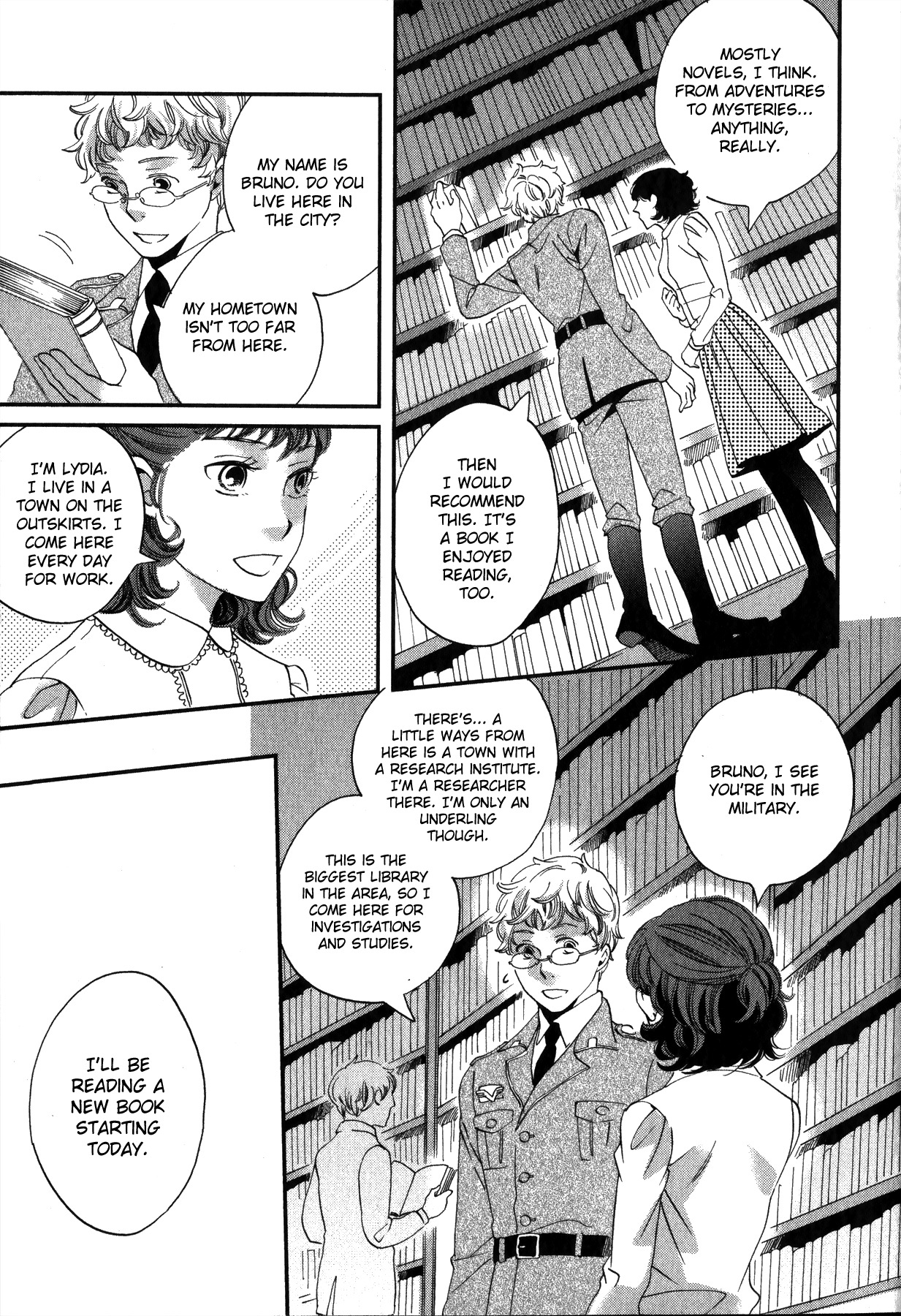 Aka no Sekai Chapter 2 page 12 - Chapter 2: The Story Time