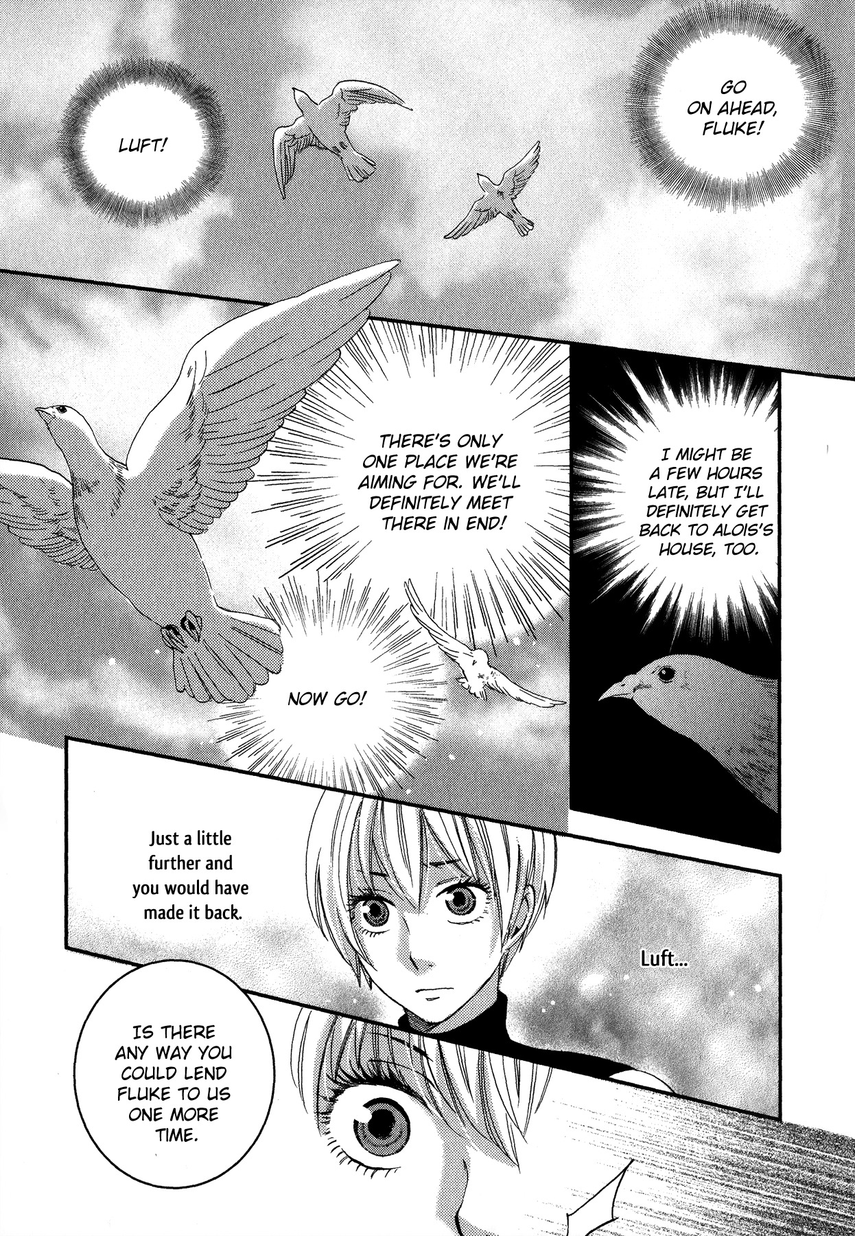 Aka no Sekai Chapter 3 page 10 - Chapter 3: The Pigeon's Wings
