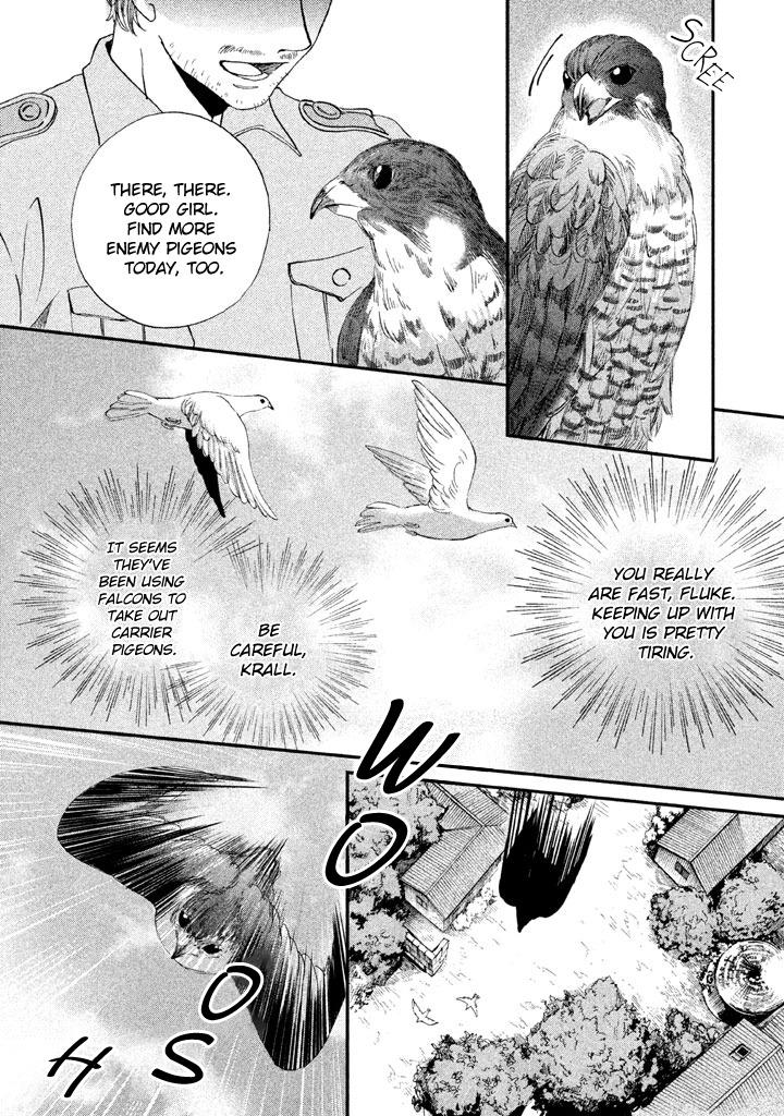 Aka no Sekai Chapter 3 page 13 - Chapter 3: The Pigeon's Wings